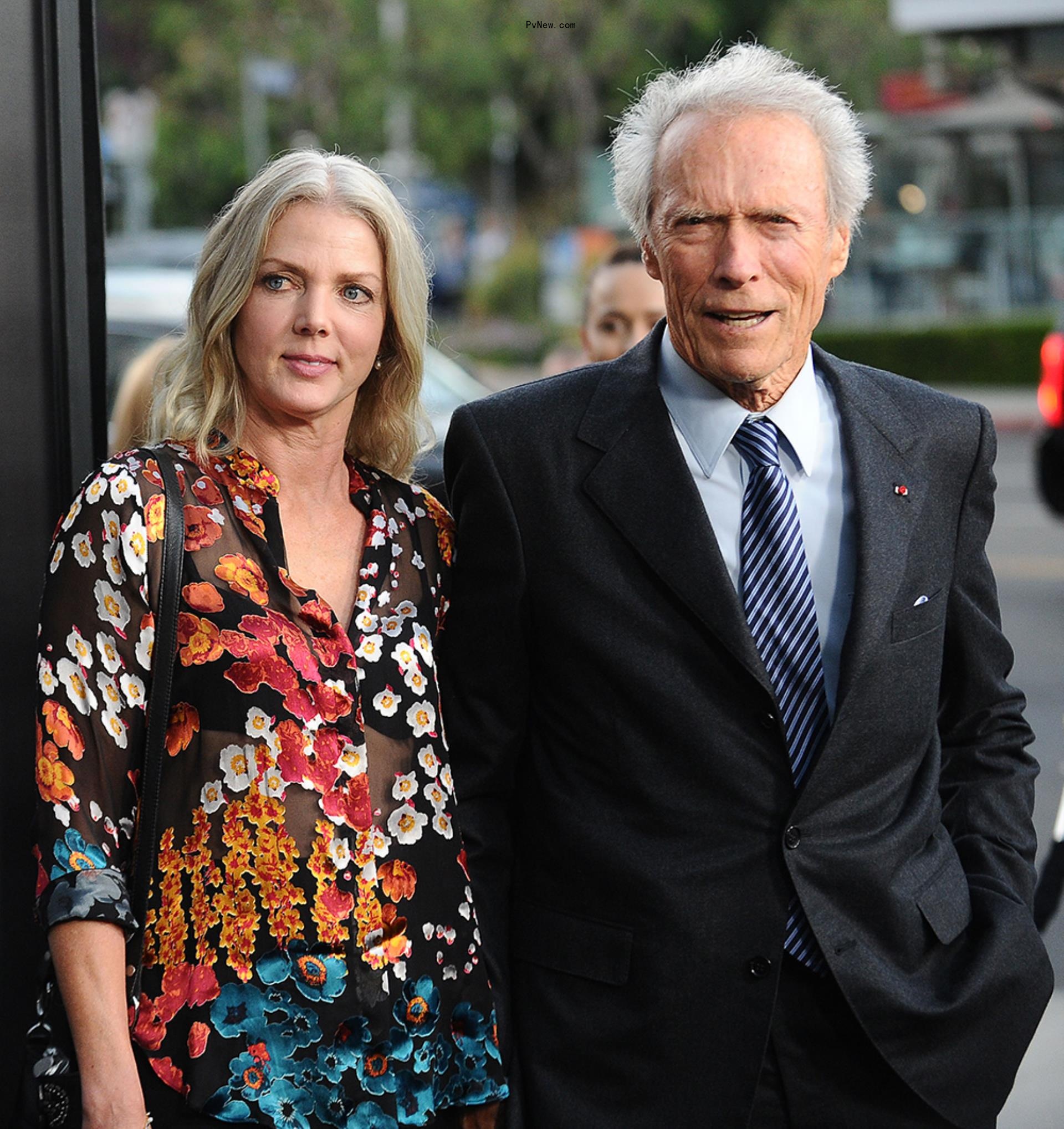 Clint Eastwood and Christina Sandera