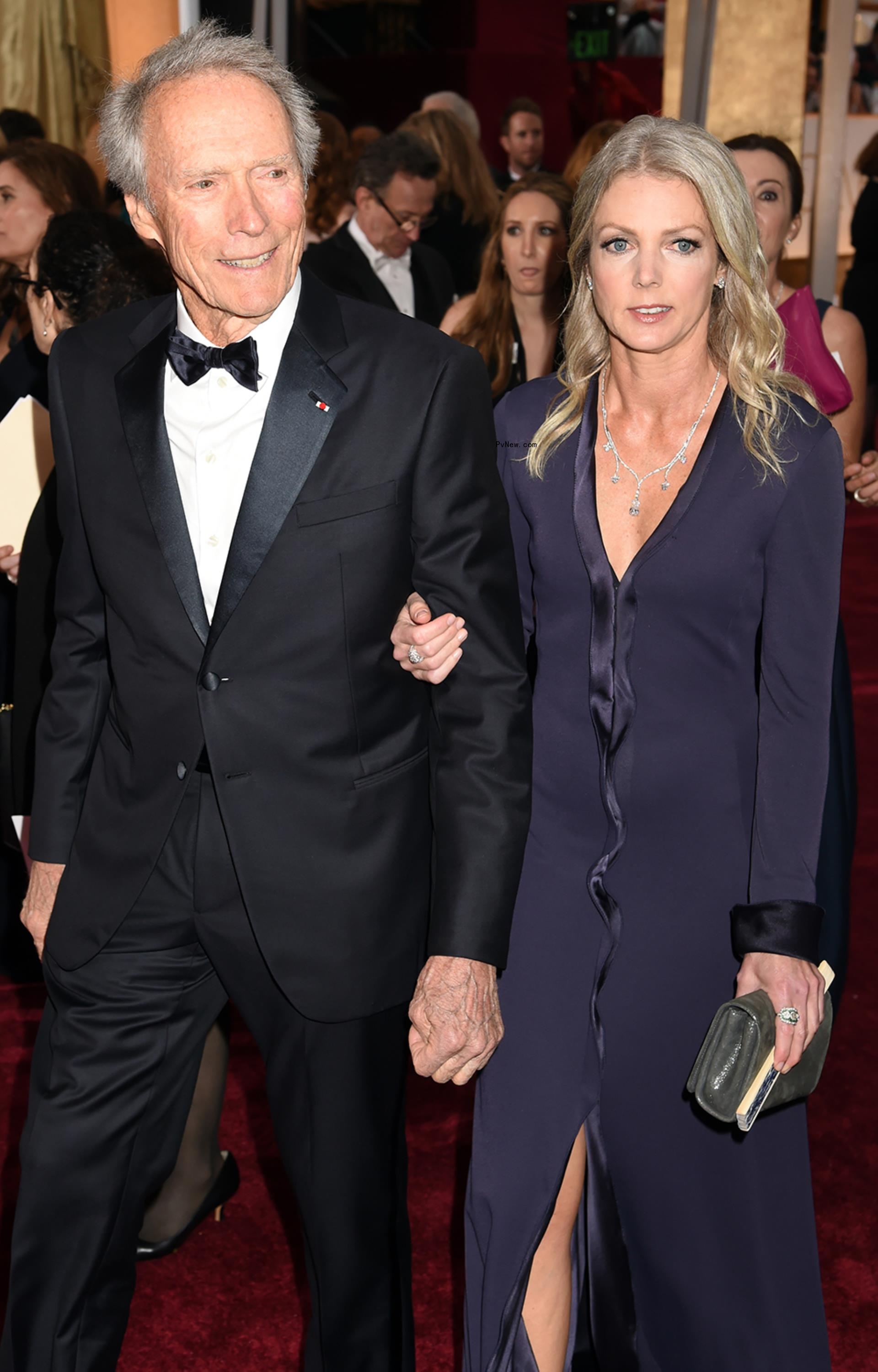Clint Eastwood and Christina Sandera