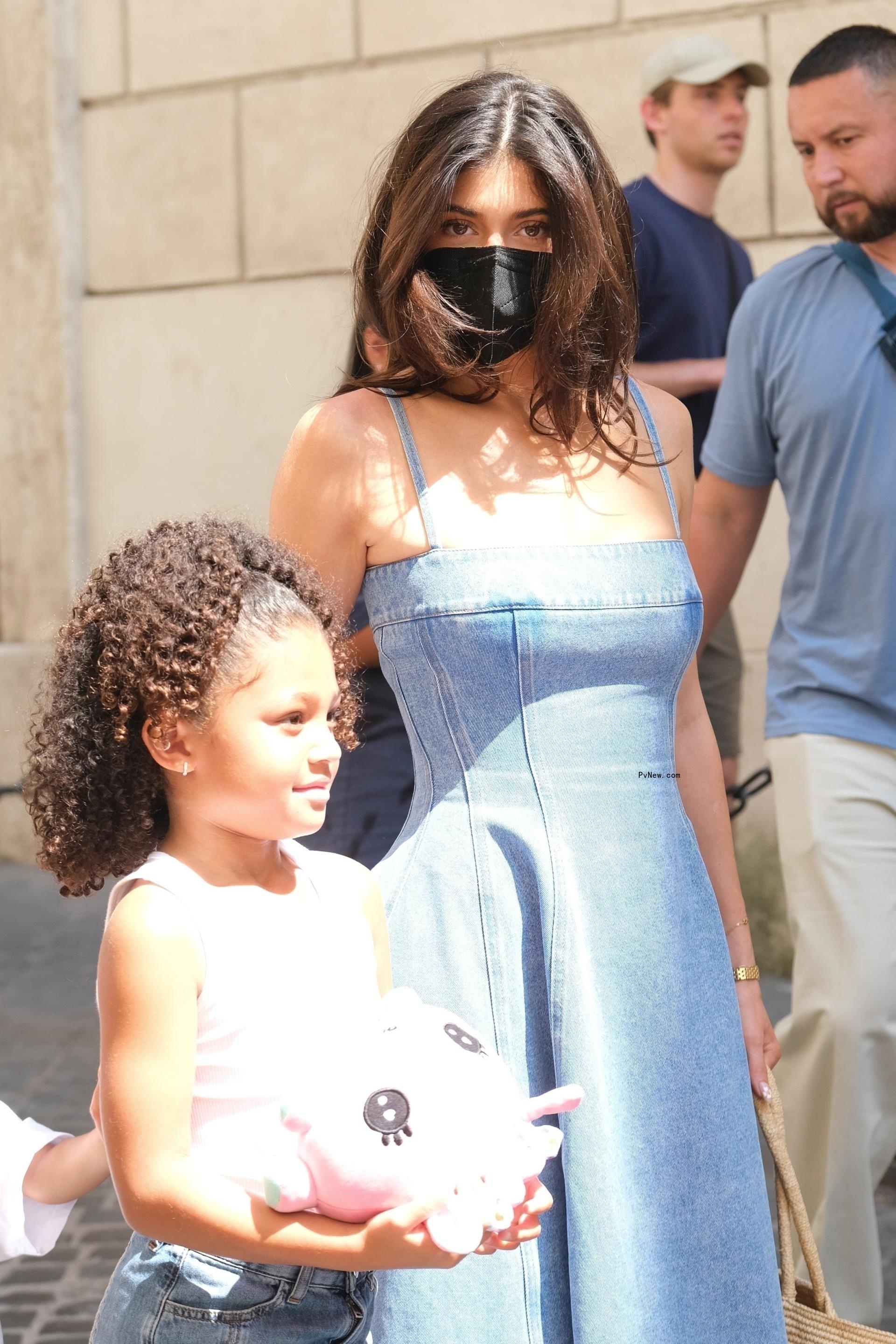 Kylie Jenner and Stormi