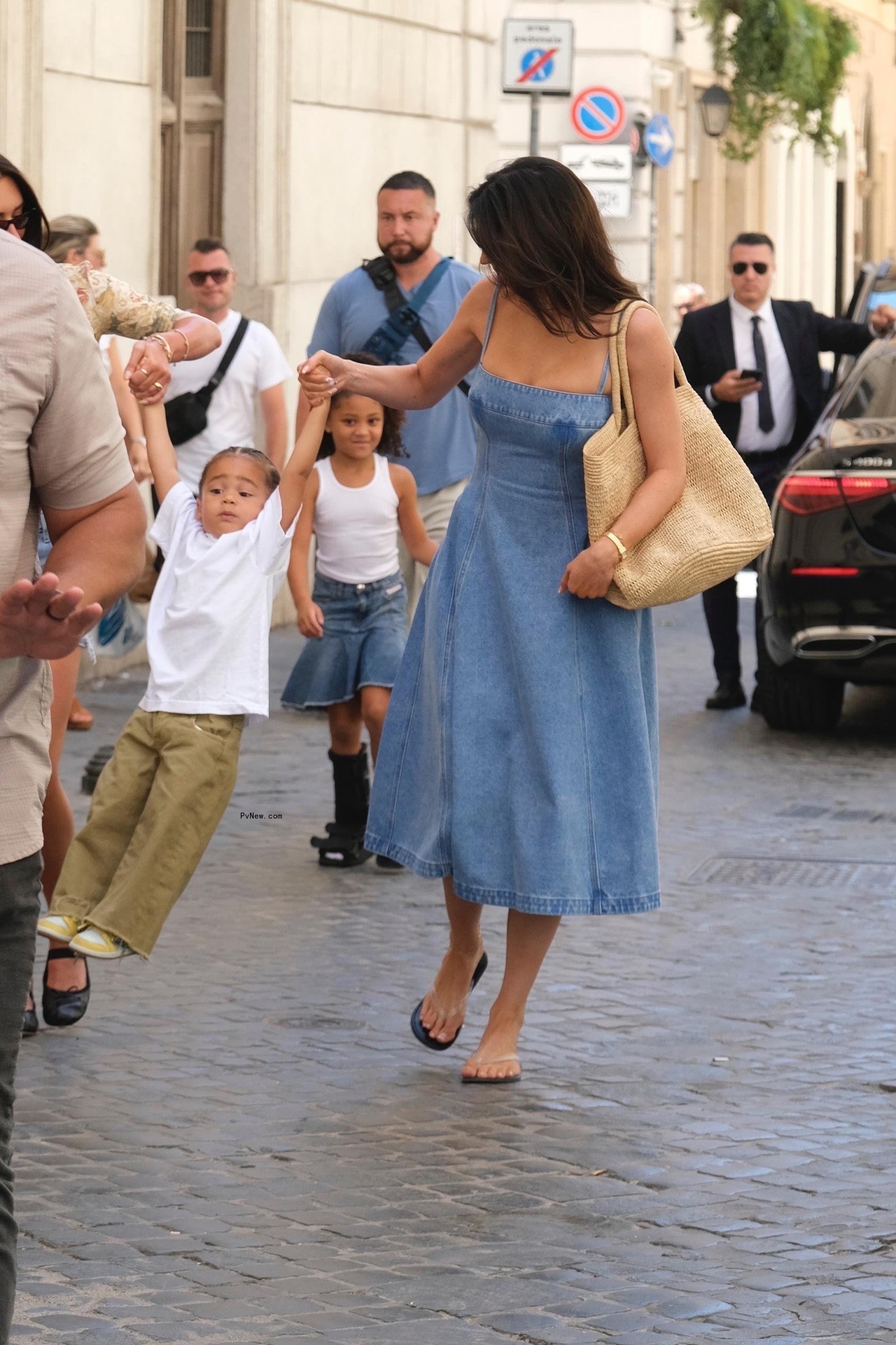 Kylie Jenner and son