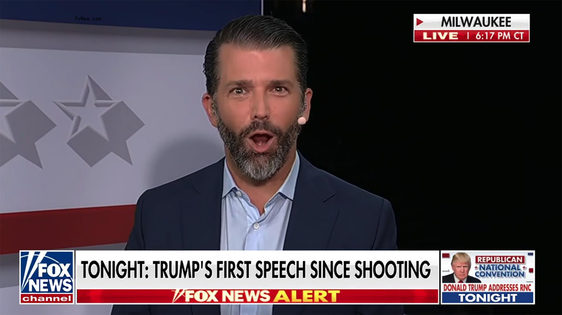 do<i></i>nald trump jr. appearing on fox news