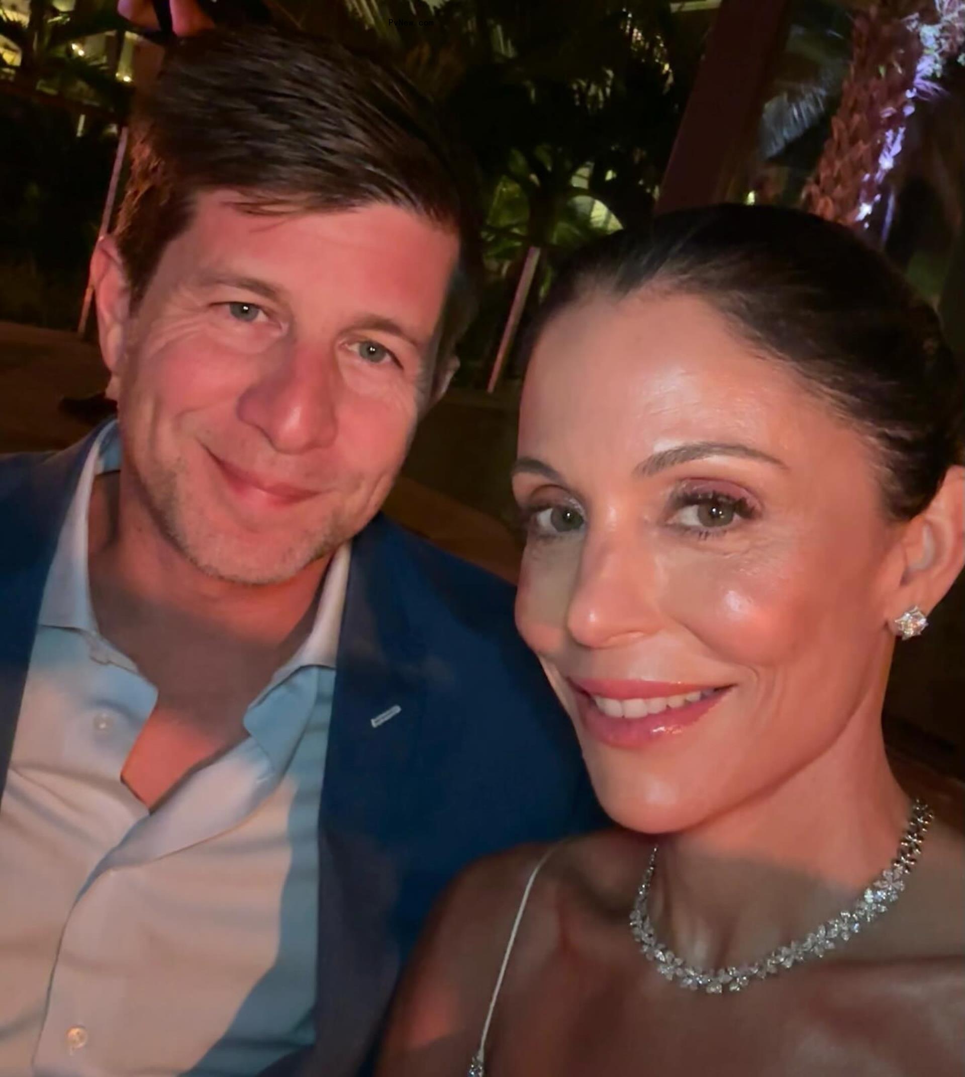 paul bernon and bethenny frankel selfie
