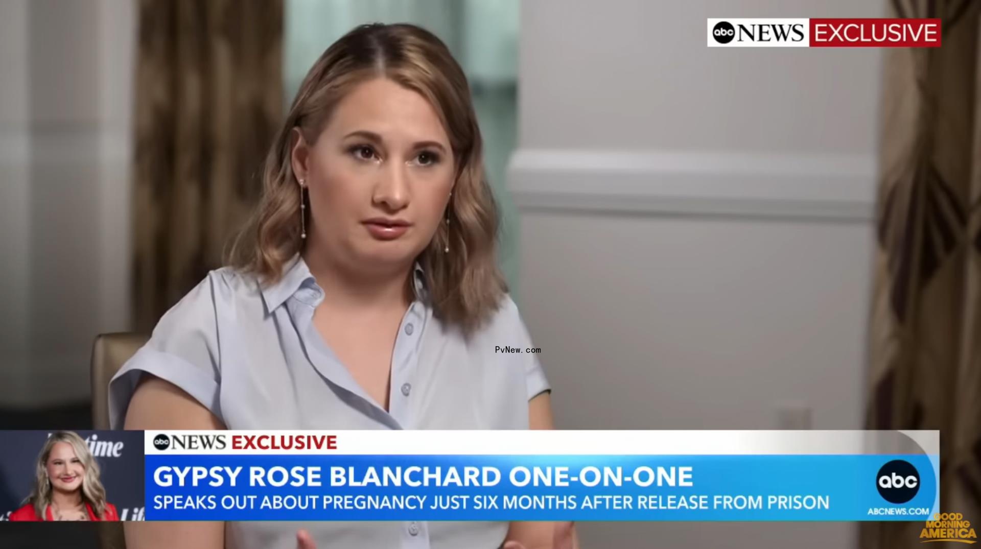 Gypsy Rose Blanchard talking on