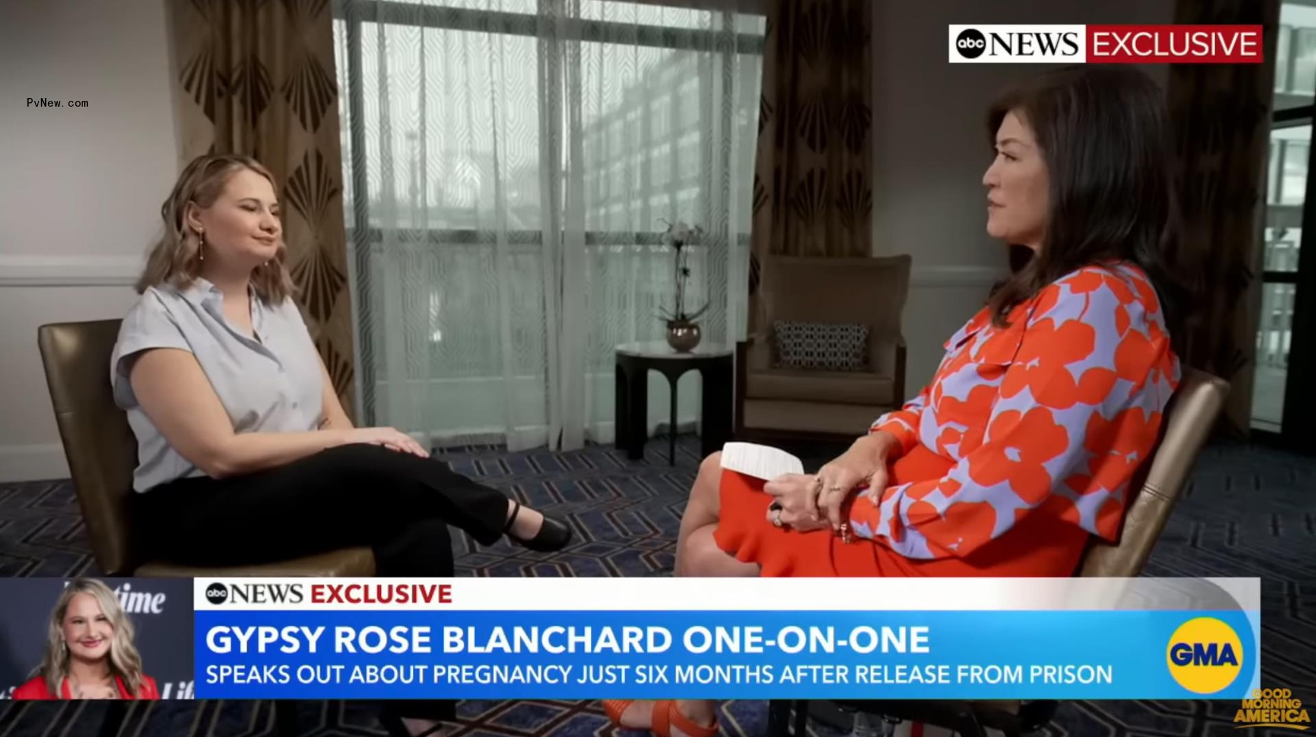 Gypsy Rose Blanchard talking on