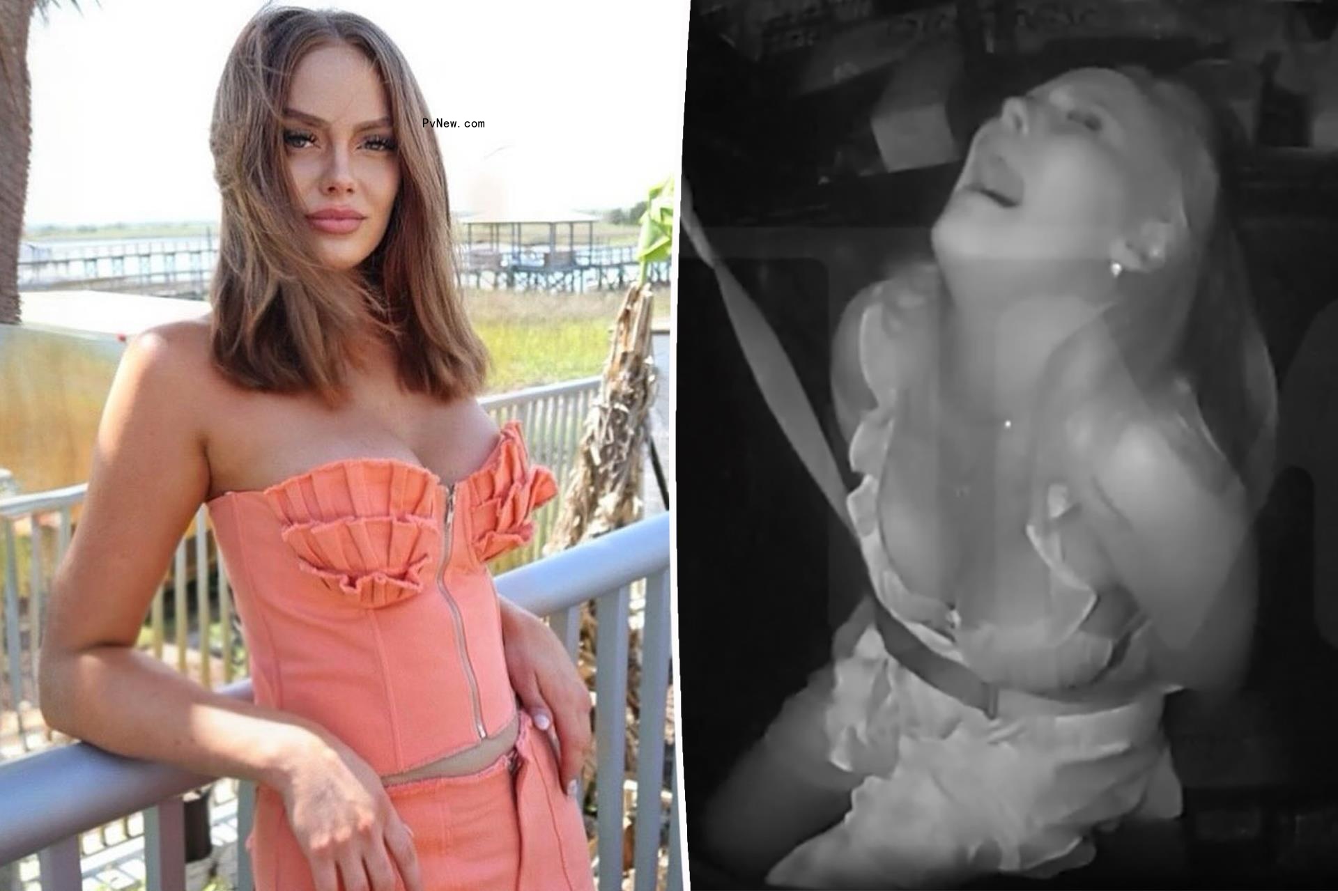 Kathryn Dennis selfie and arrest footage