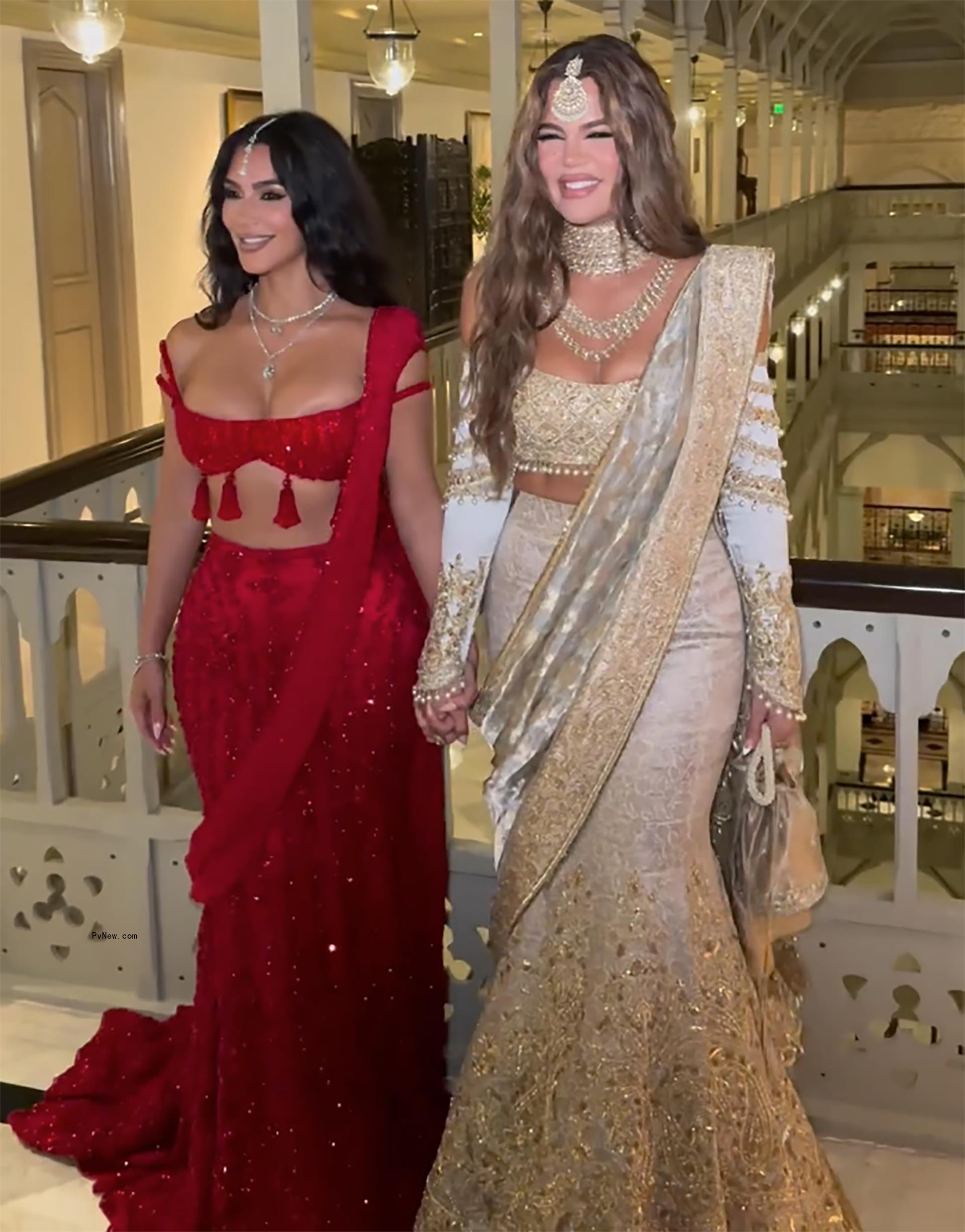 Kim and Khloé Kardashian