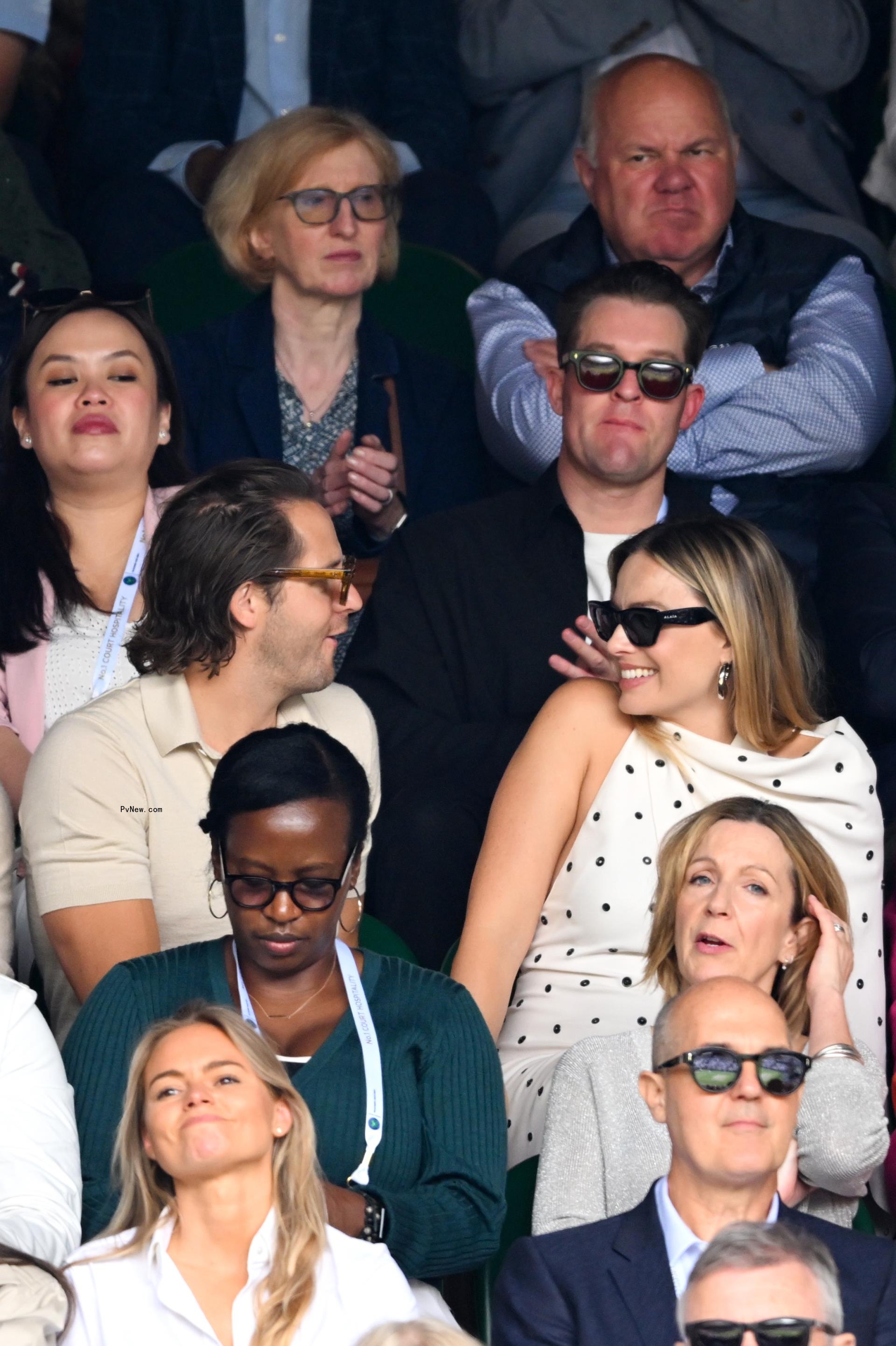 Margot Robbie and Tom Ackerley