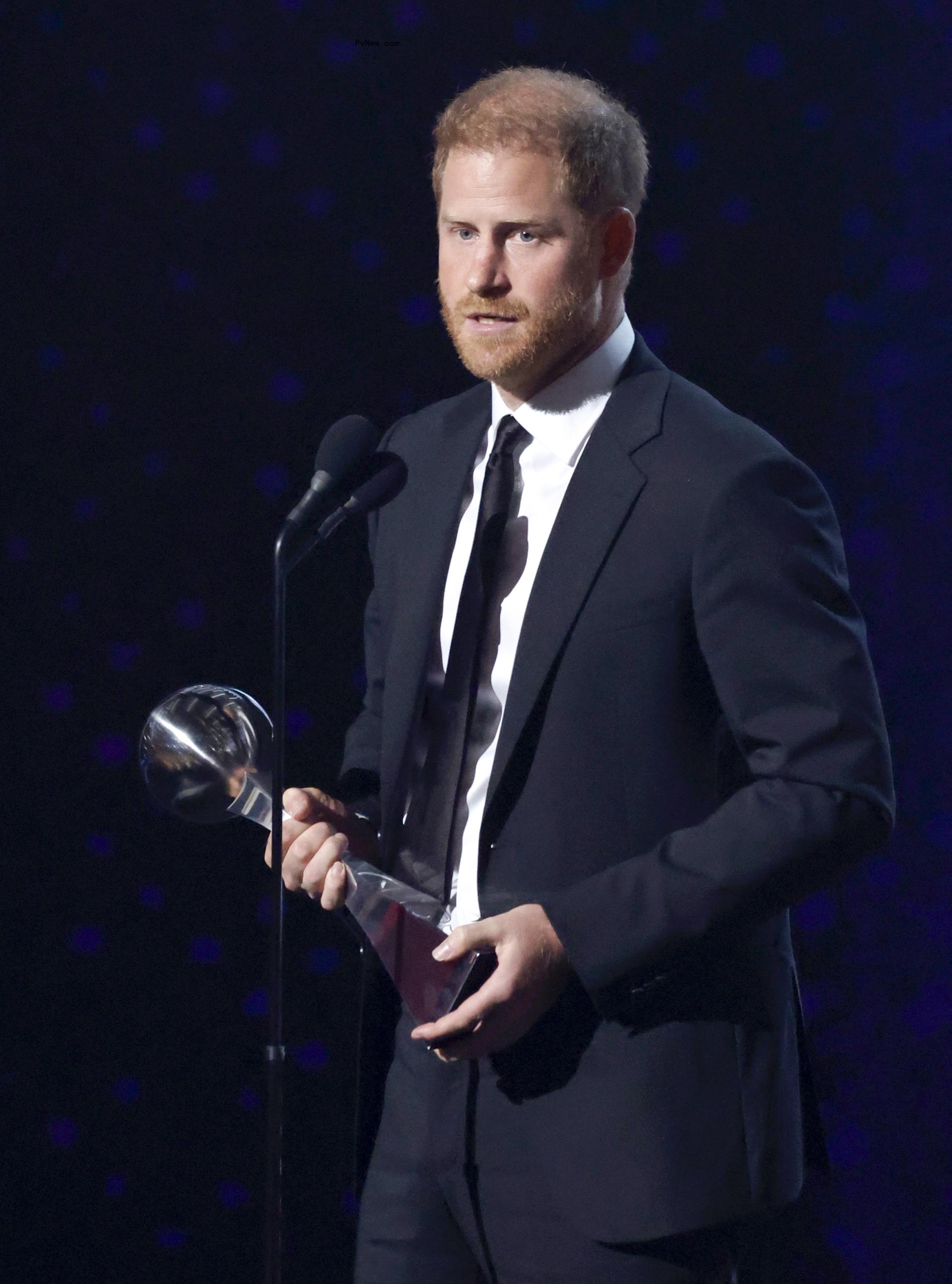 Prince Harry at the 2024 ESPYs.
