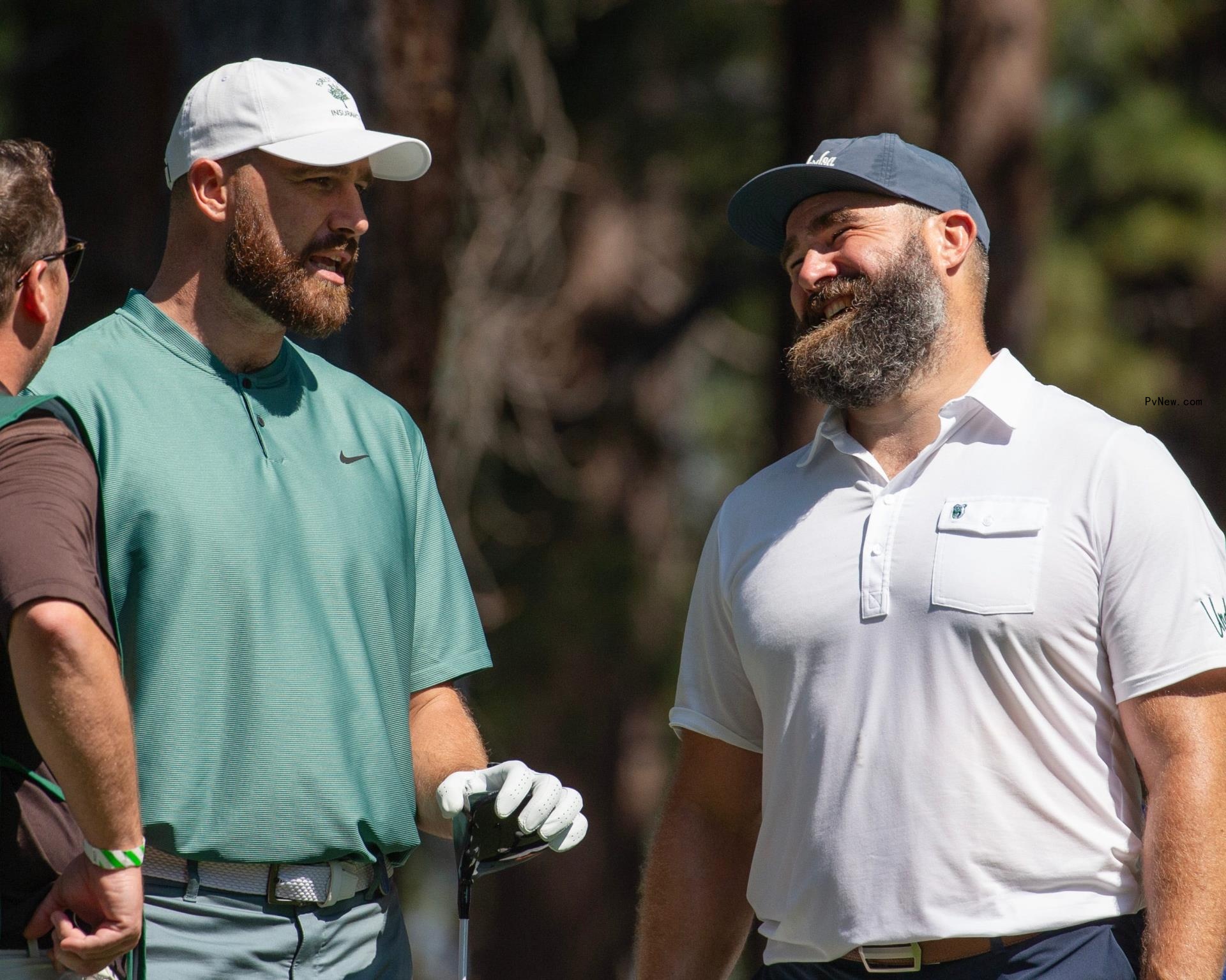 Travis Kelce and Jason Kelce ACC golf tournament