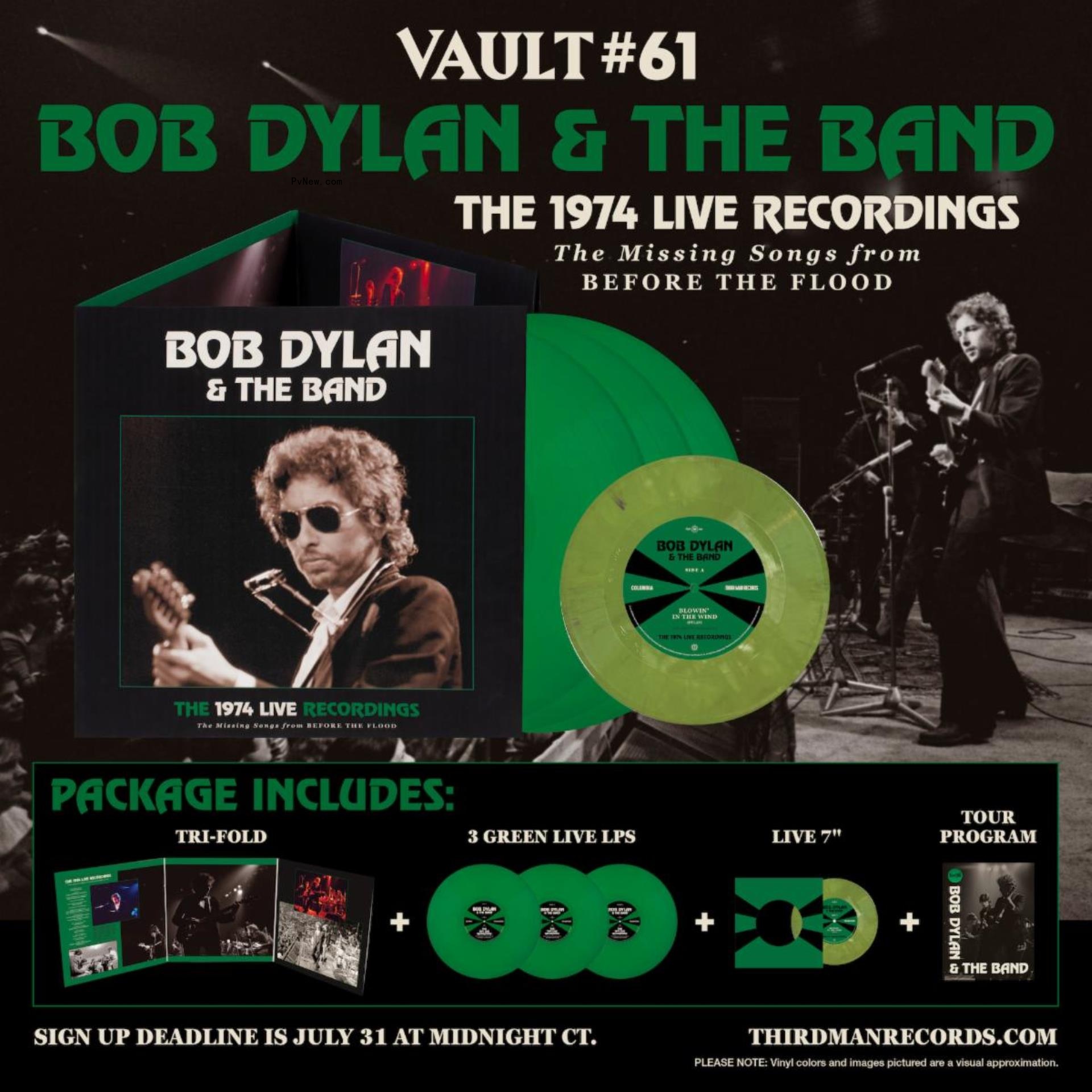 Bob Dylan’s 1974 Tour With the Band to Be Commemorated With 27-Disc Boxed Set