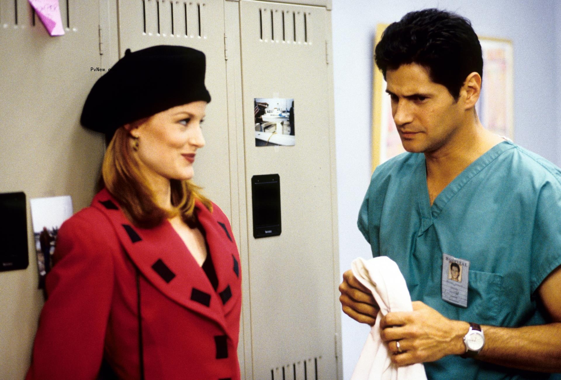 Laura Leighton and Thomas Calabro on