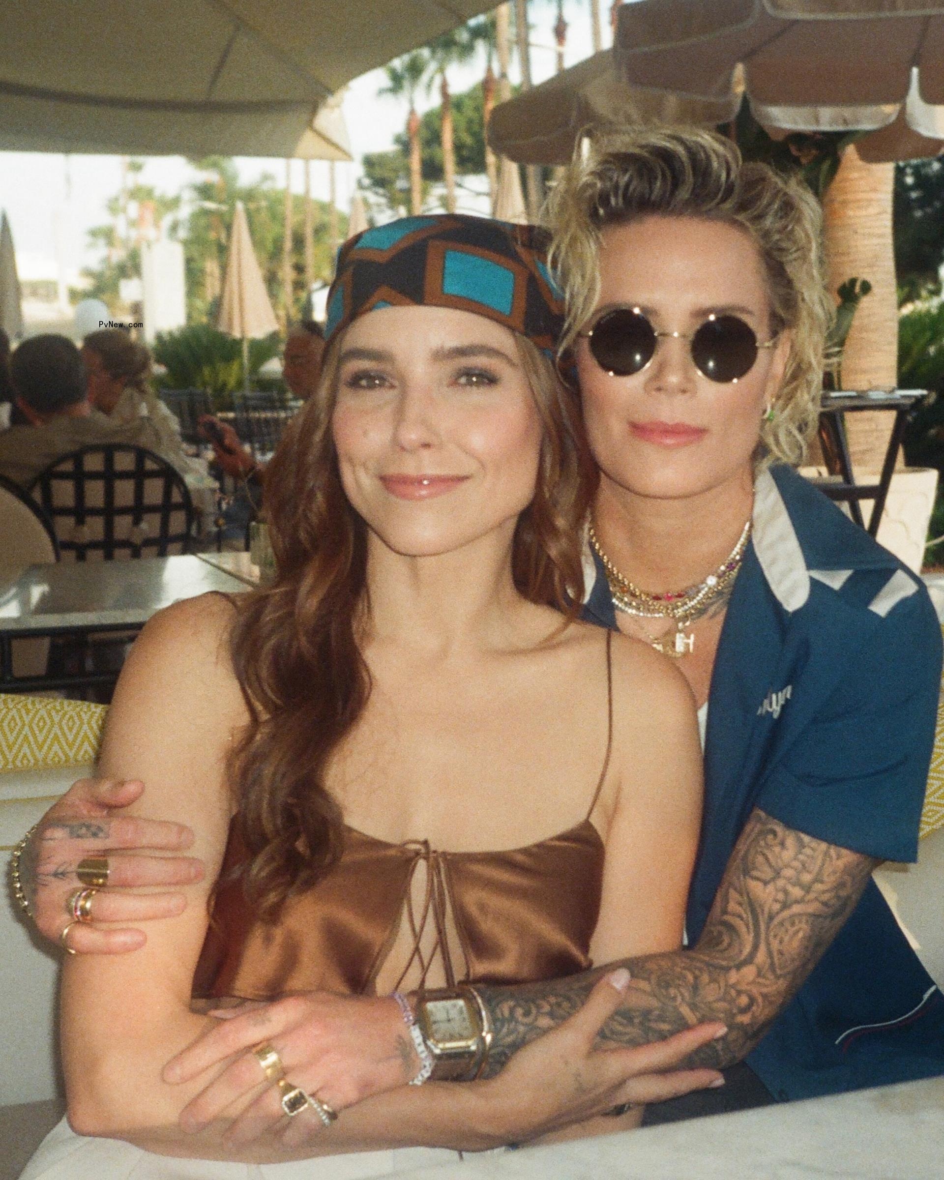 Sophia Bush and Ashlyn Harris