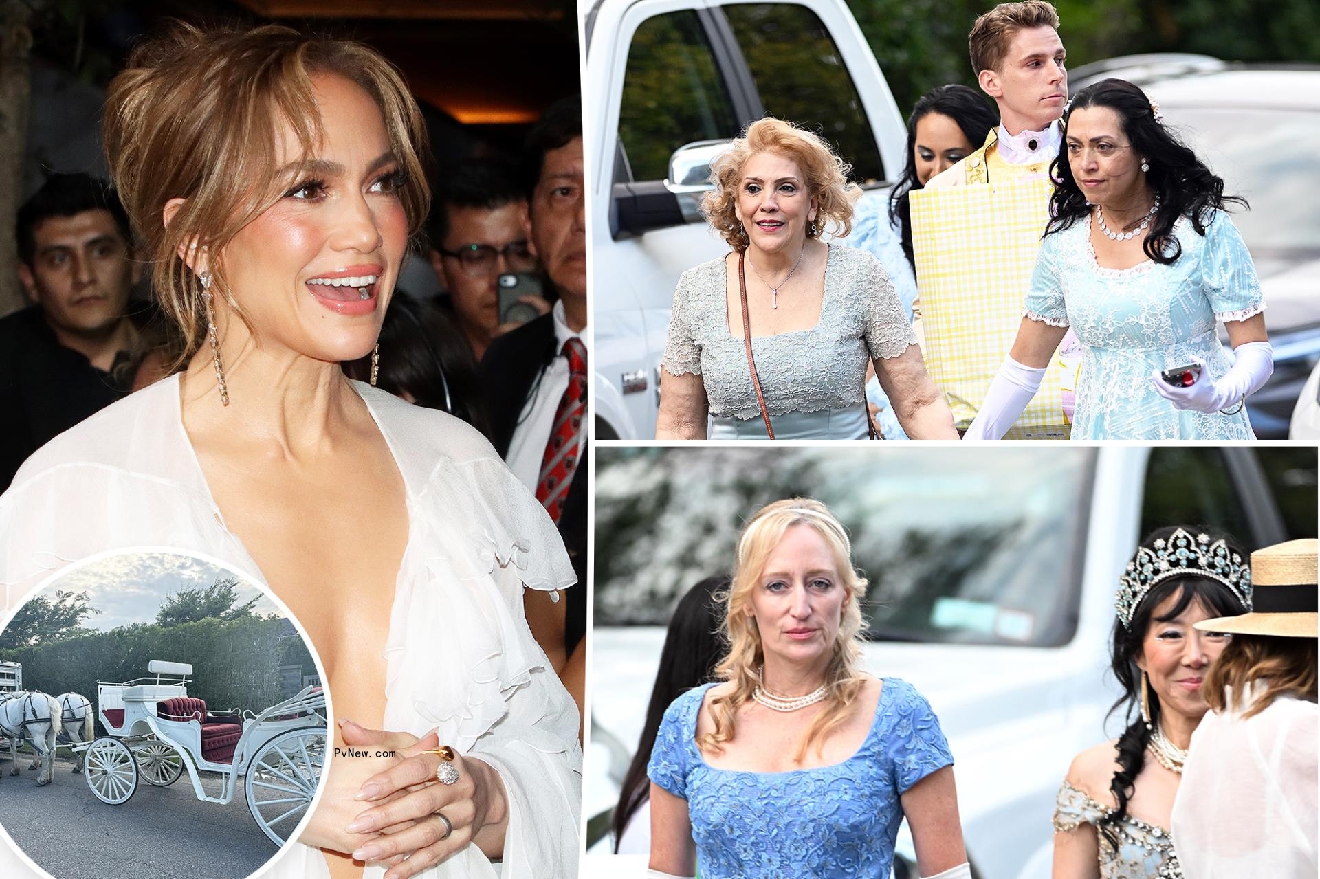 Jennifer Lopez kicks off 55th birthday celebrations with ‘Bridgerton’-themed party in the Hamptons