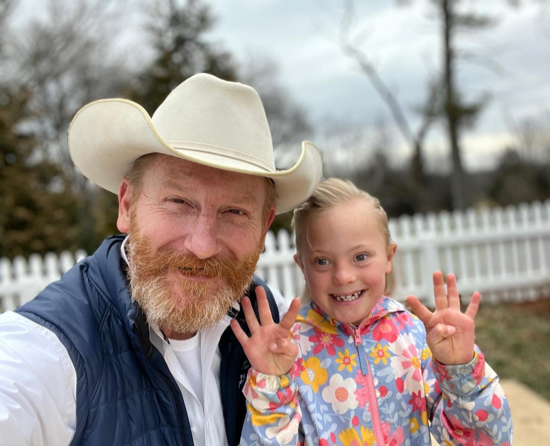 Rory Feek and Rebecca wedding