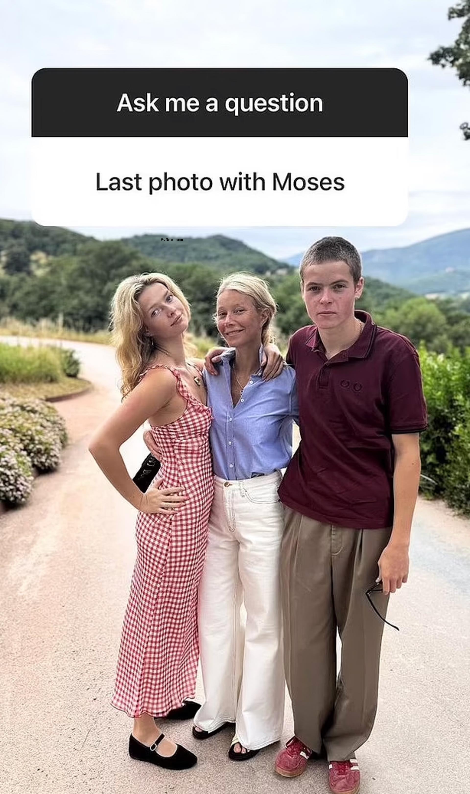 Gwyneth Paltrow and family