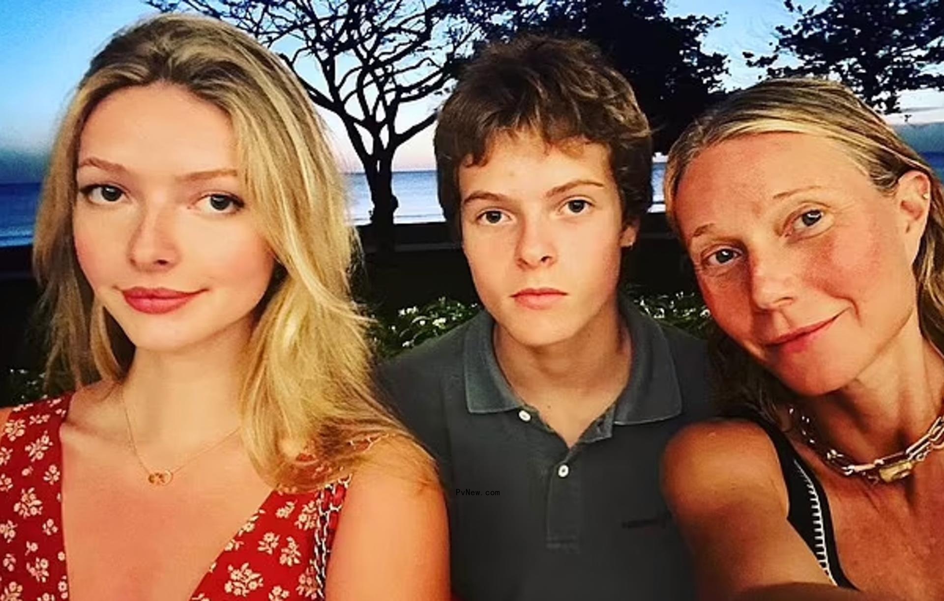Gwyneth Paltrow and family