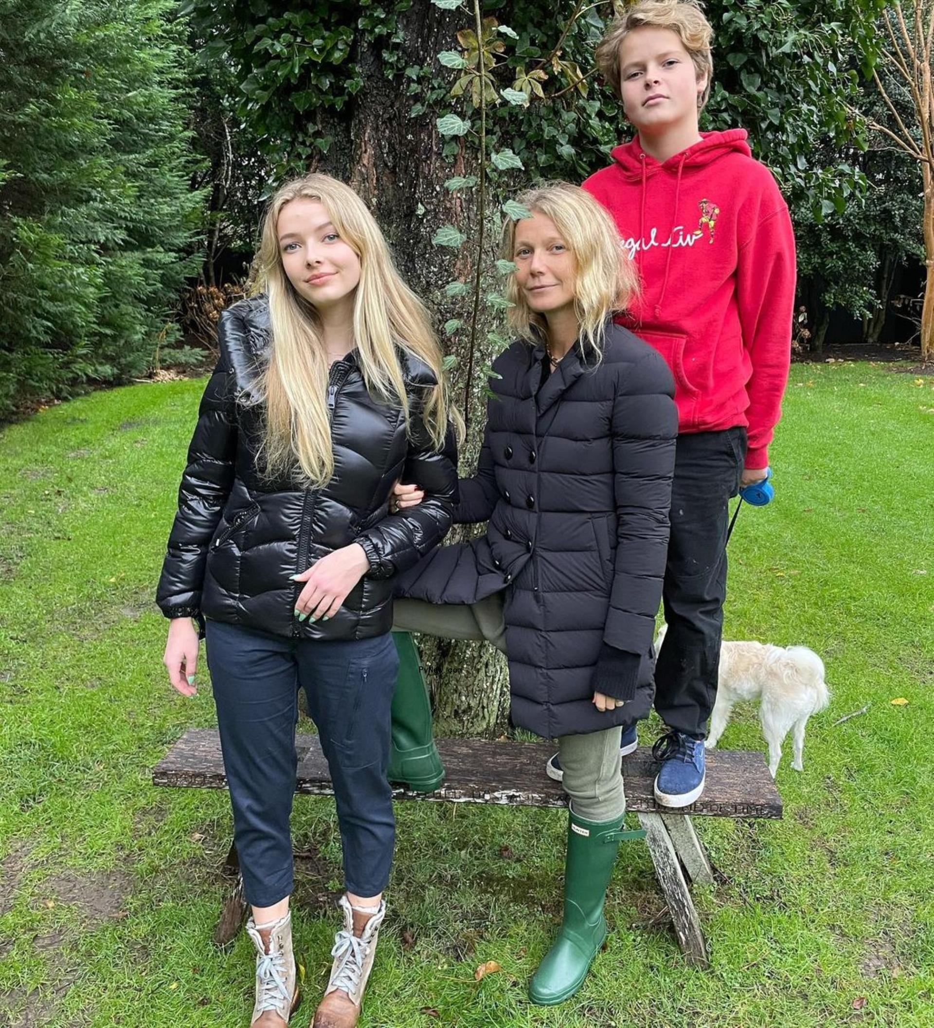Gwyneth Paltrow and family