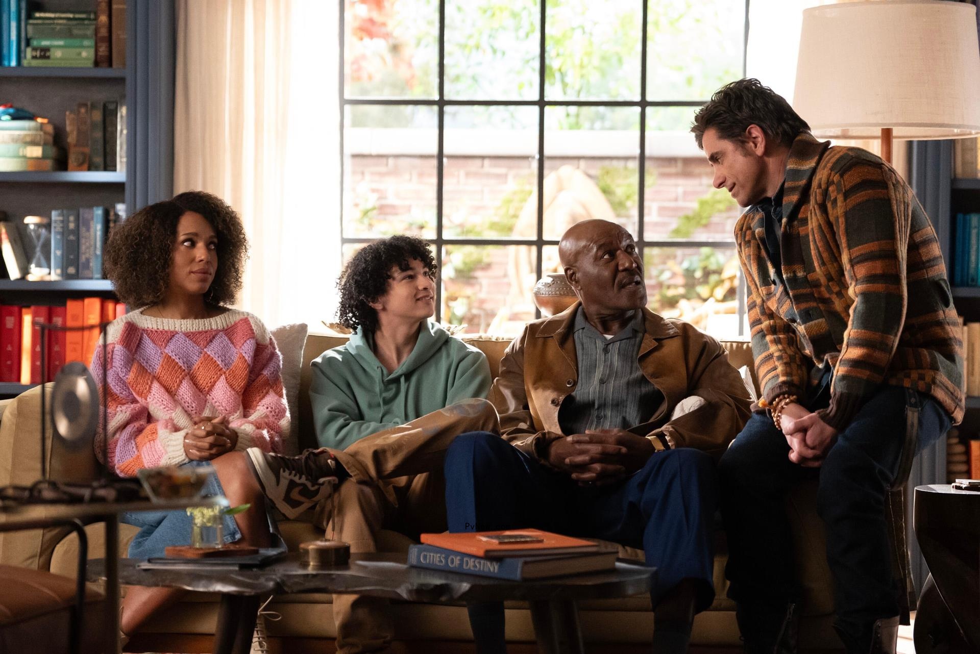 Kerry Washington, Faly Rakotohavana, Delroy Lindo, John Stamos in