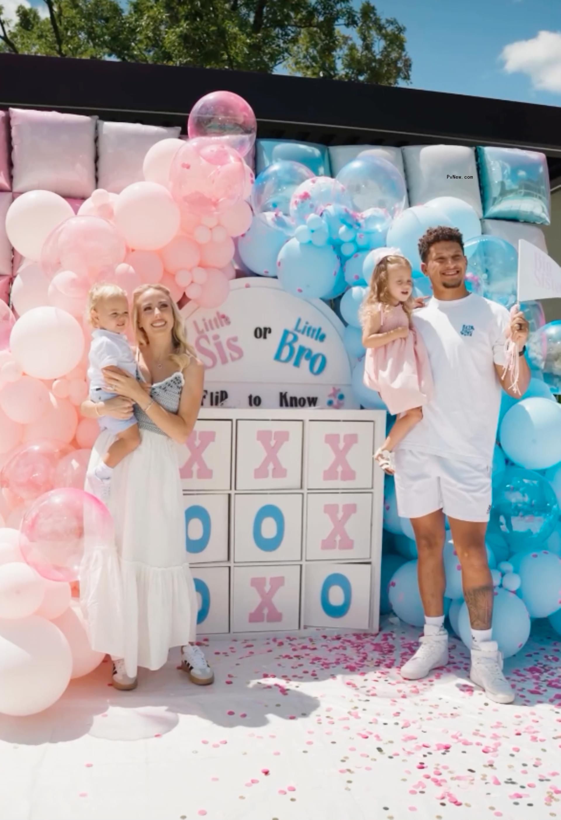 Patrick and Brittany Mahomes