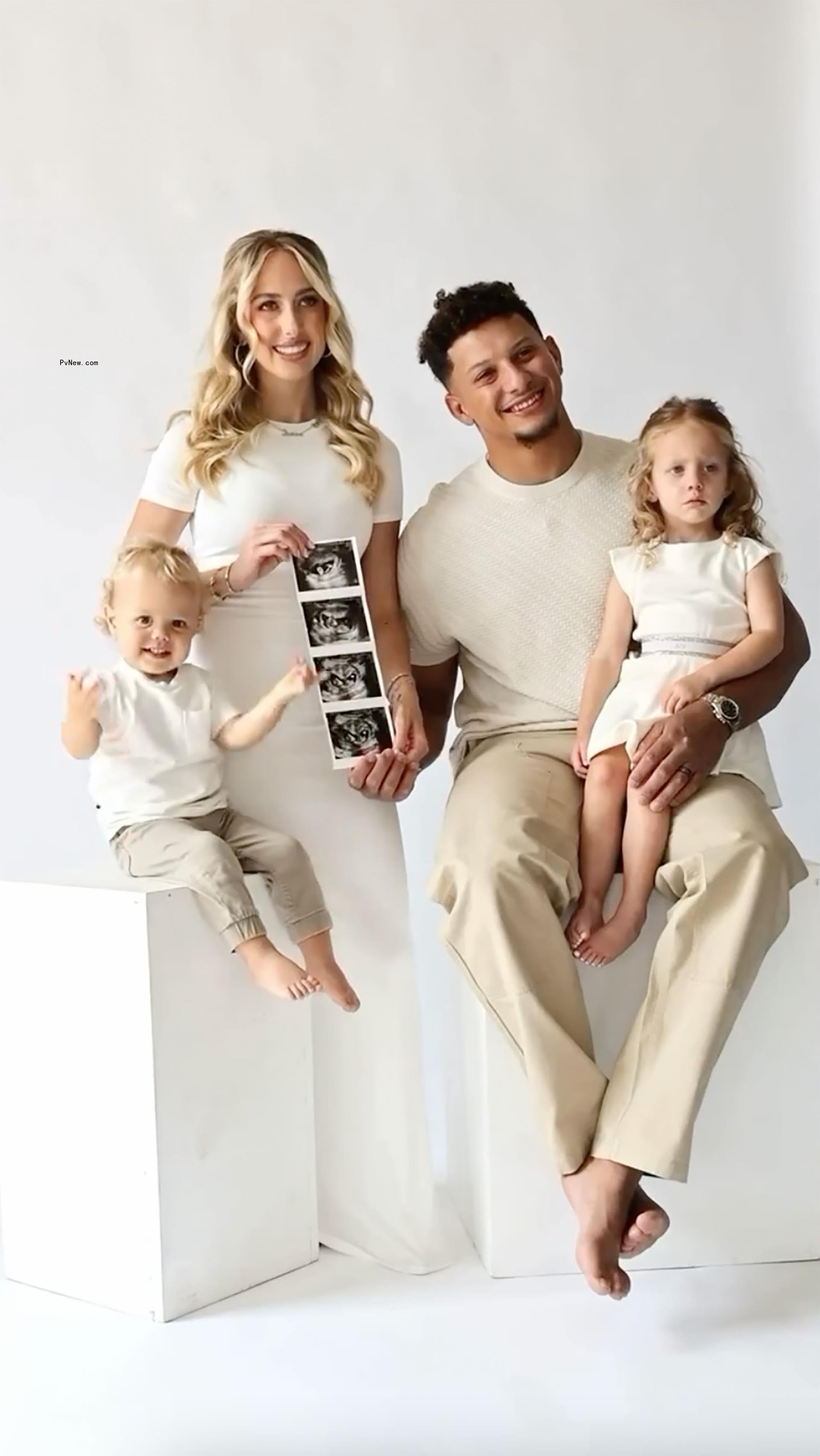 Patrick and Brittany Mahomes