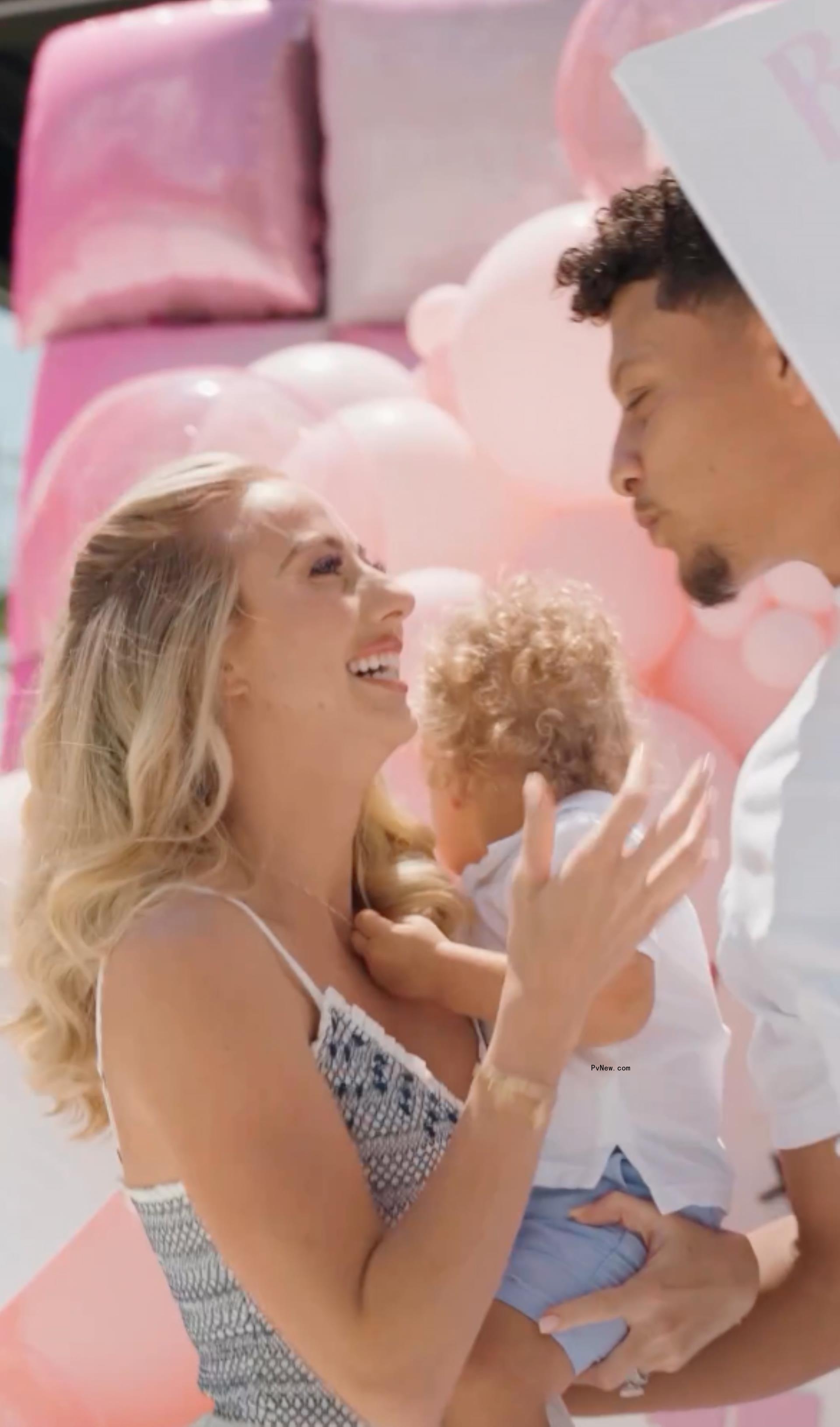 Patrick and Brittany Mahomes