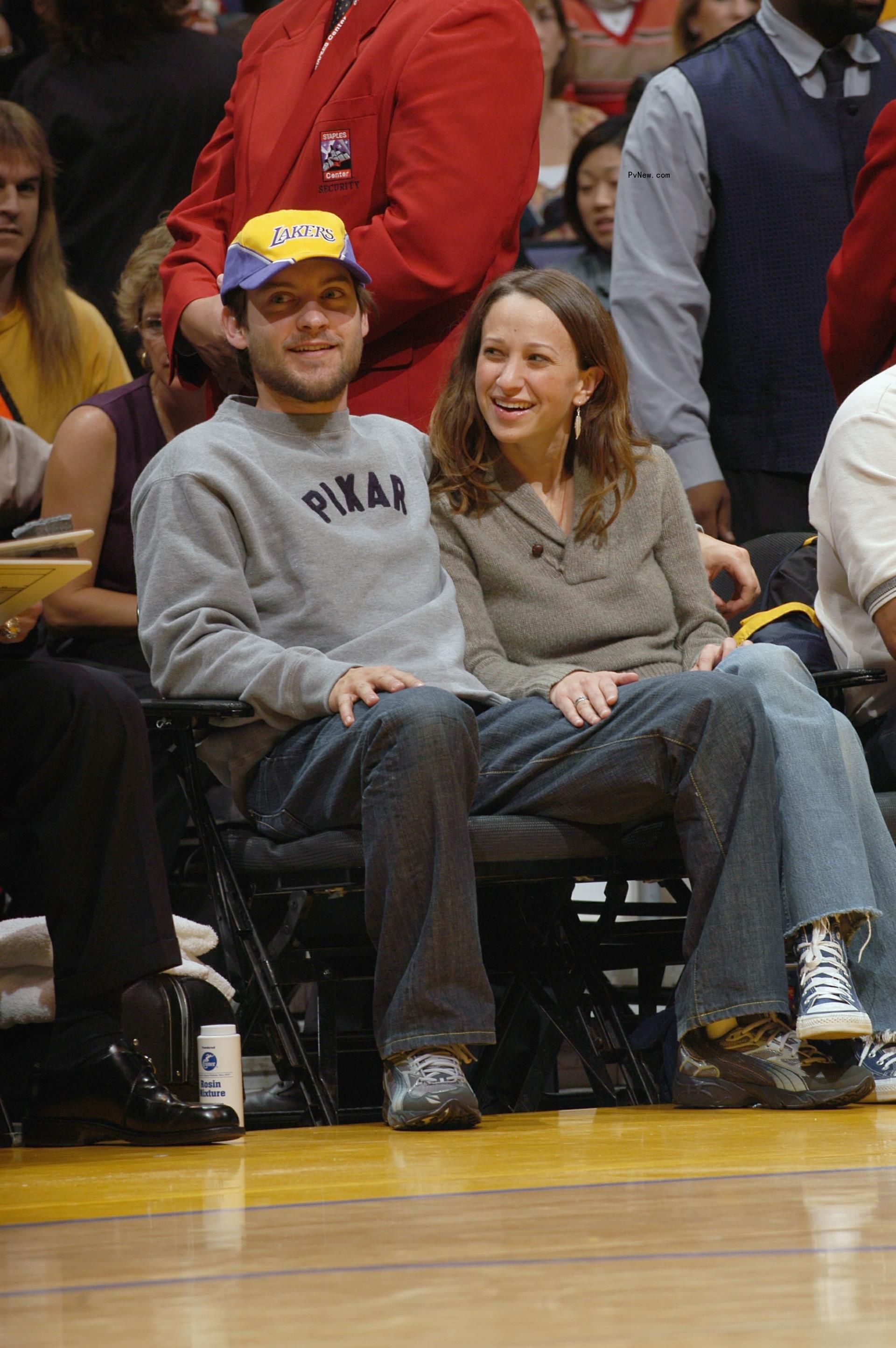 Jennifer Meyer and Tobey Maguire