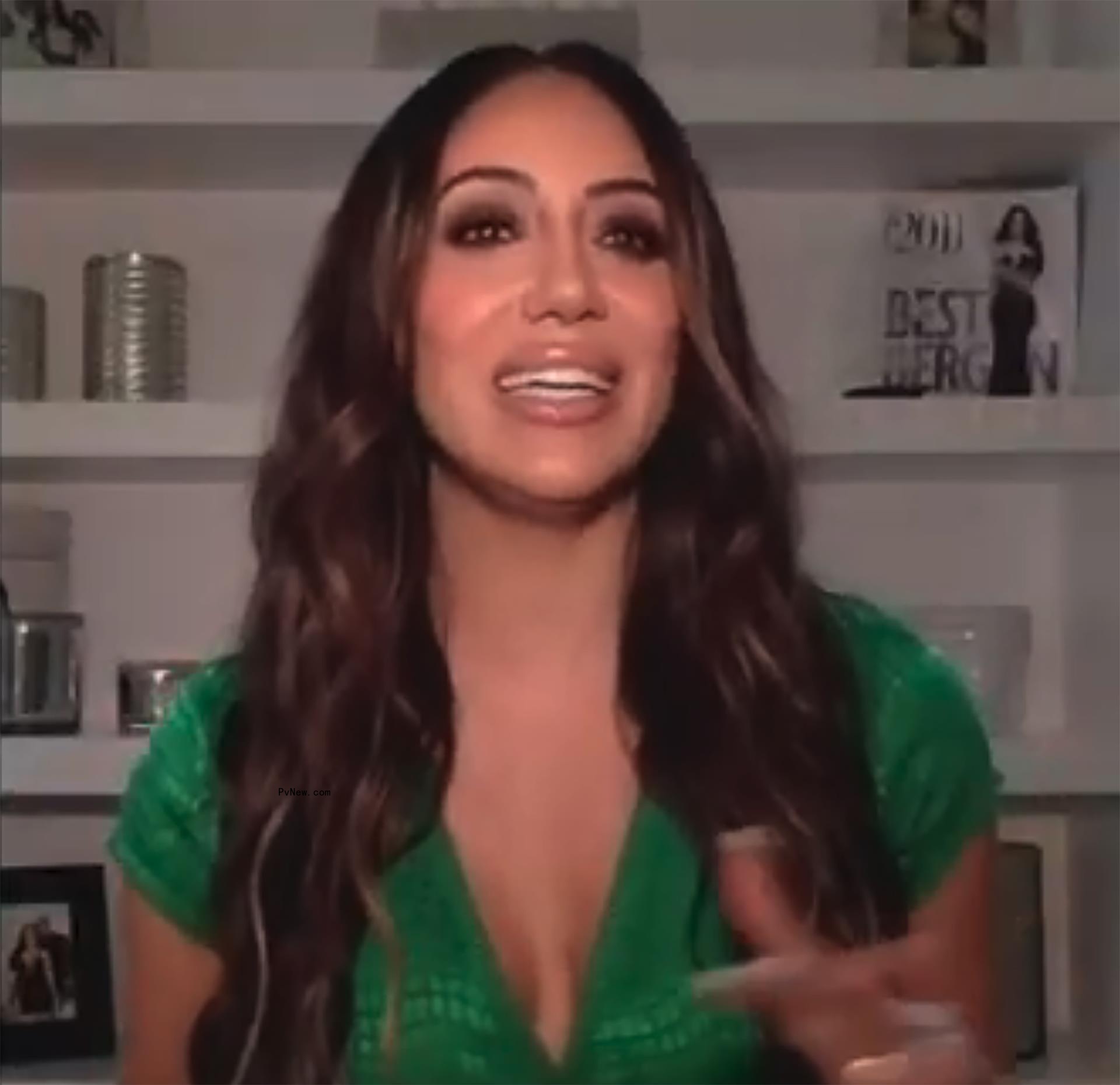 Melissa Gorga talking