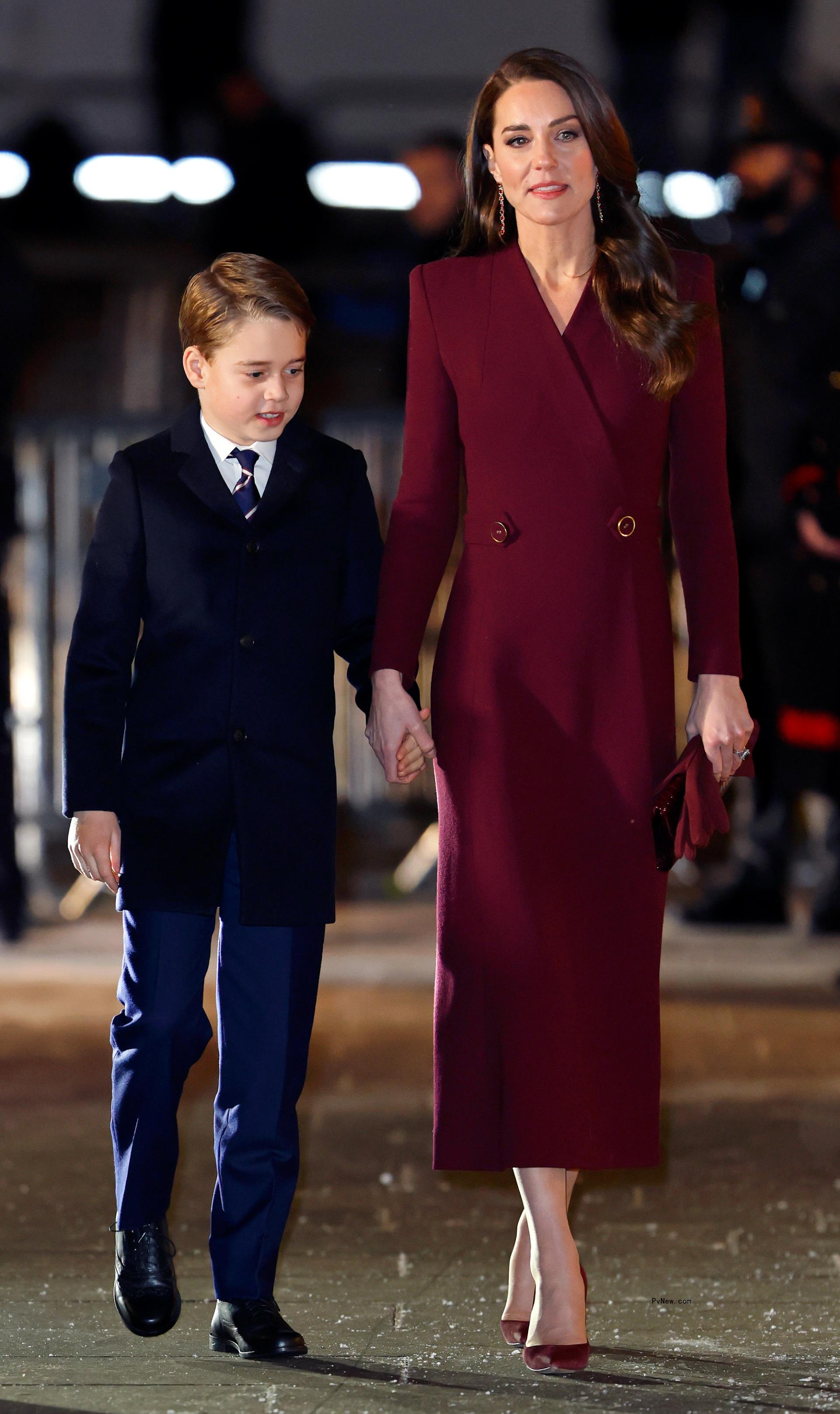 Kate Middleton and Prince George
