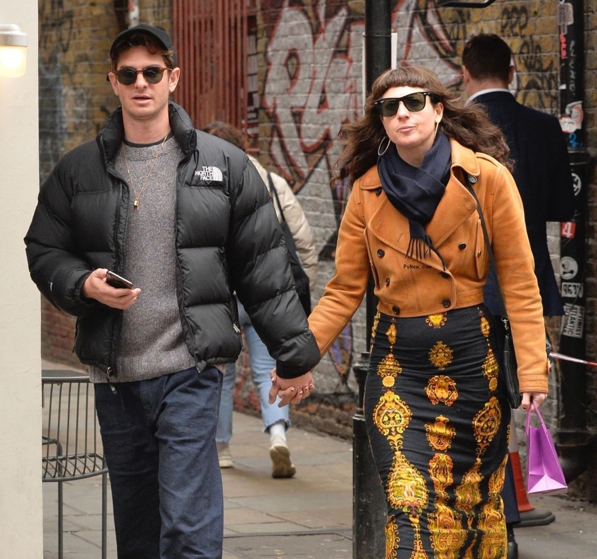 Andrew Garfield and Dr. Kate Tomas