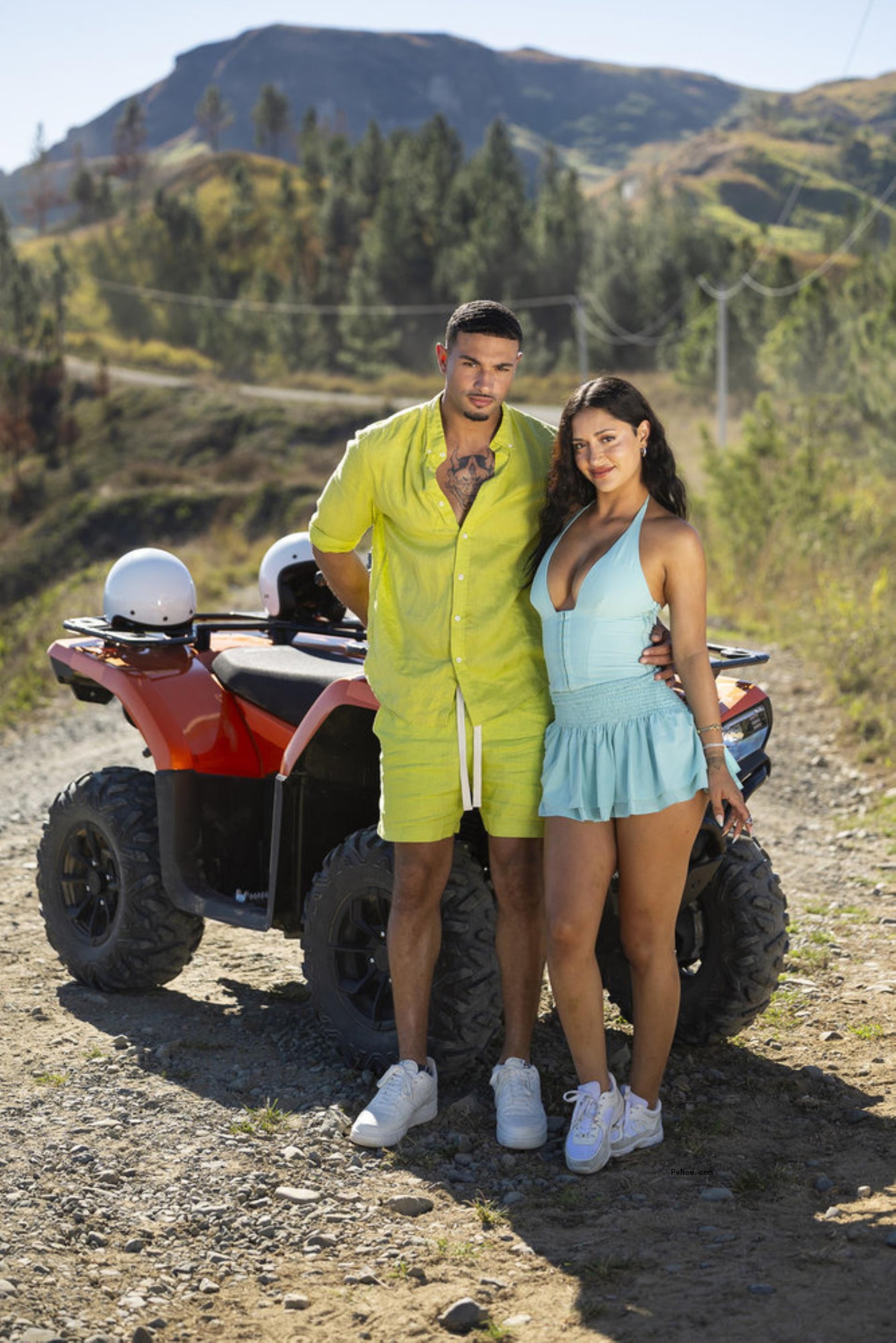 Miguel Harichi and Leah Kateb