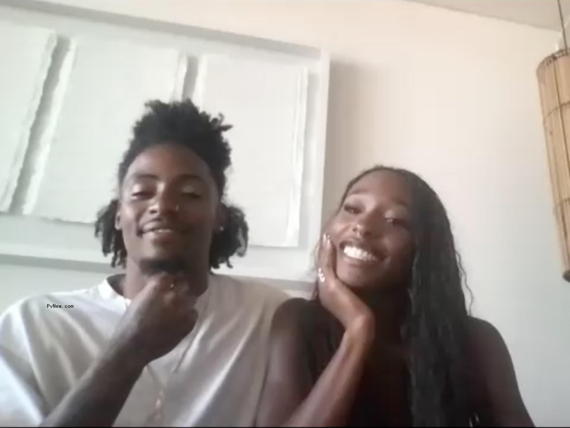 Kordell Beckham and Serena Page