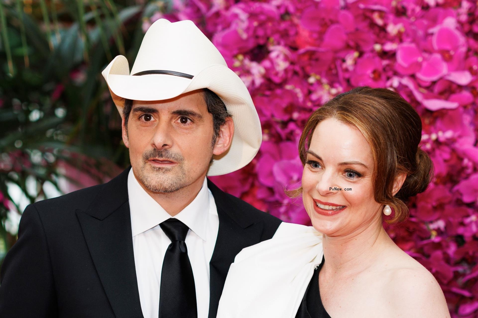 Brad Paisley and wife Kimberly.