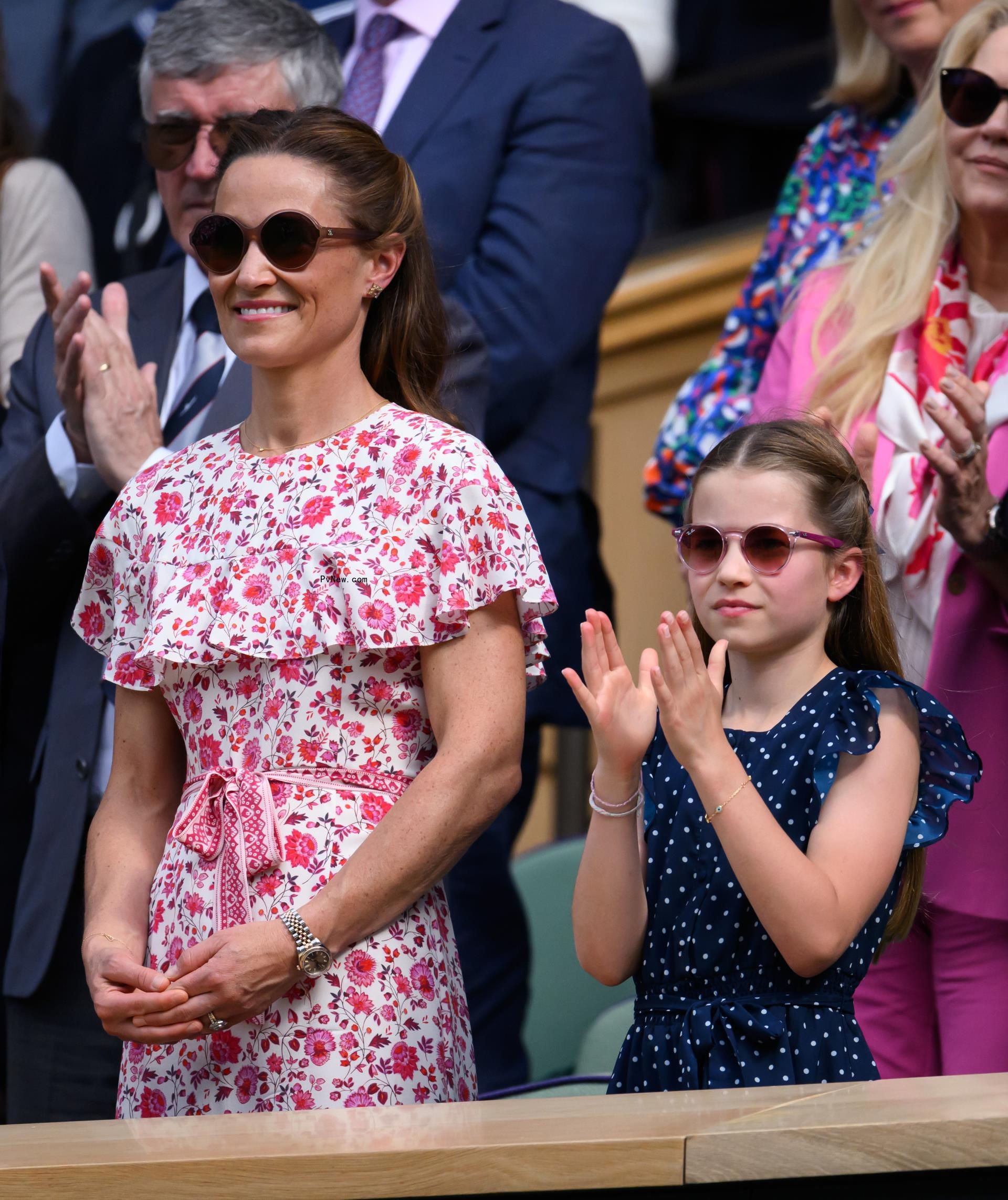 Pippa Middleton and Princess Charlotte