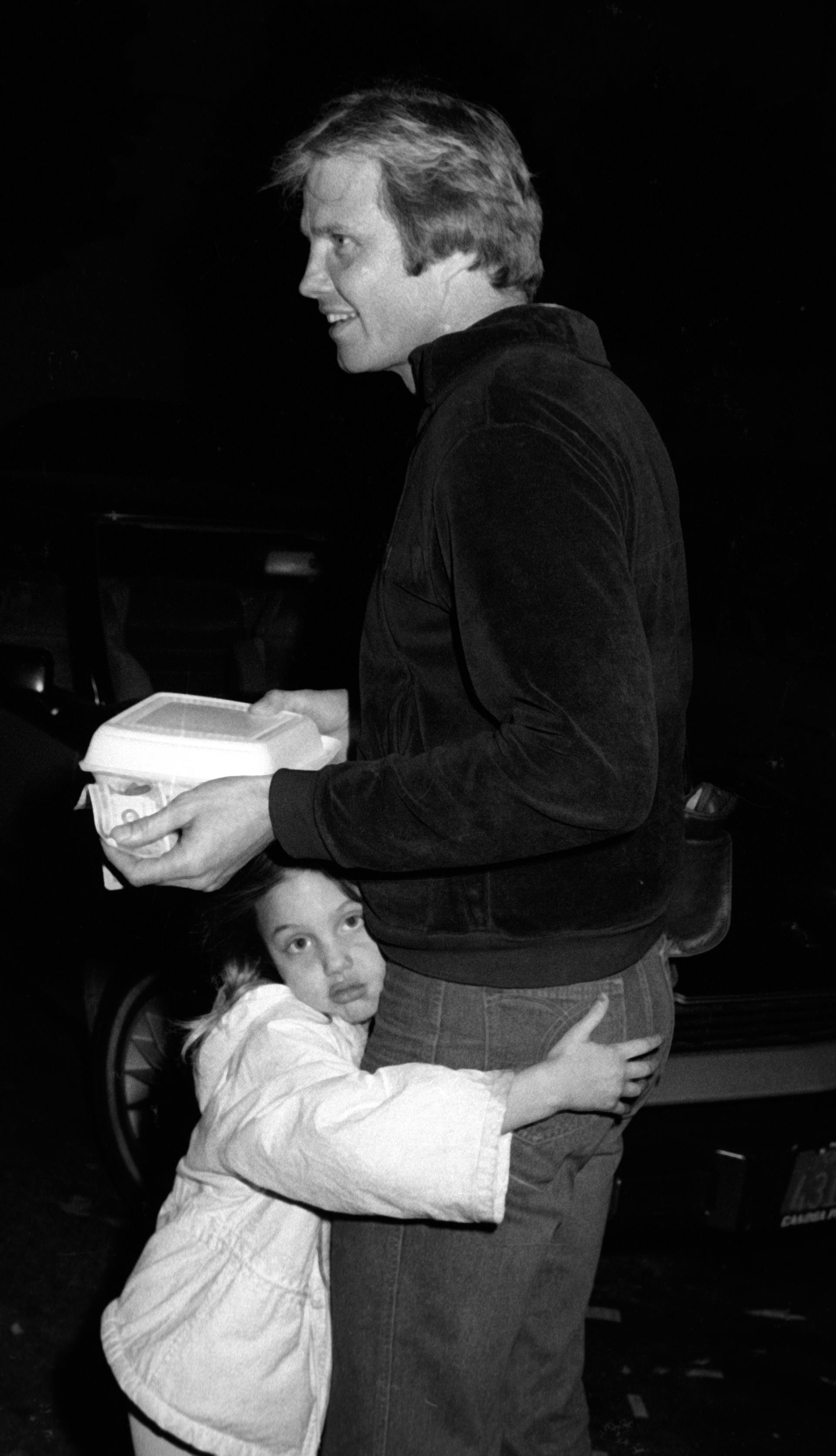 Jon Voight and Angelina Jolie