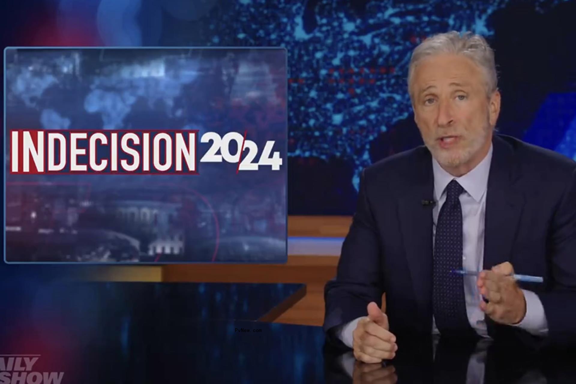 Jon Stewart on Calls for Biden to Dro<i></i>p Out: ‘I Am in No Way Saying’ He Should, but ‘Can’t We Open Up the Conversation?’