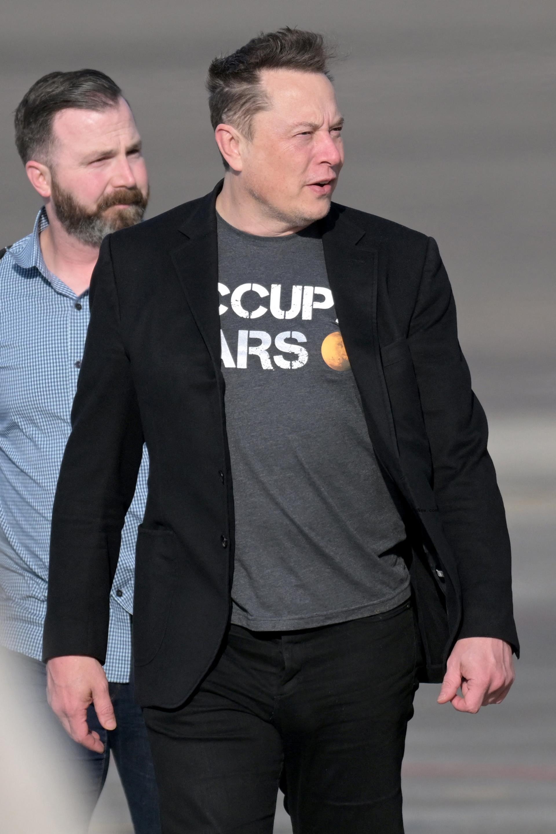 Elon Musk in Bali. 