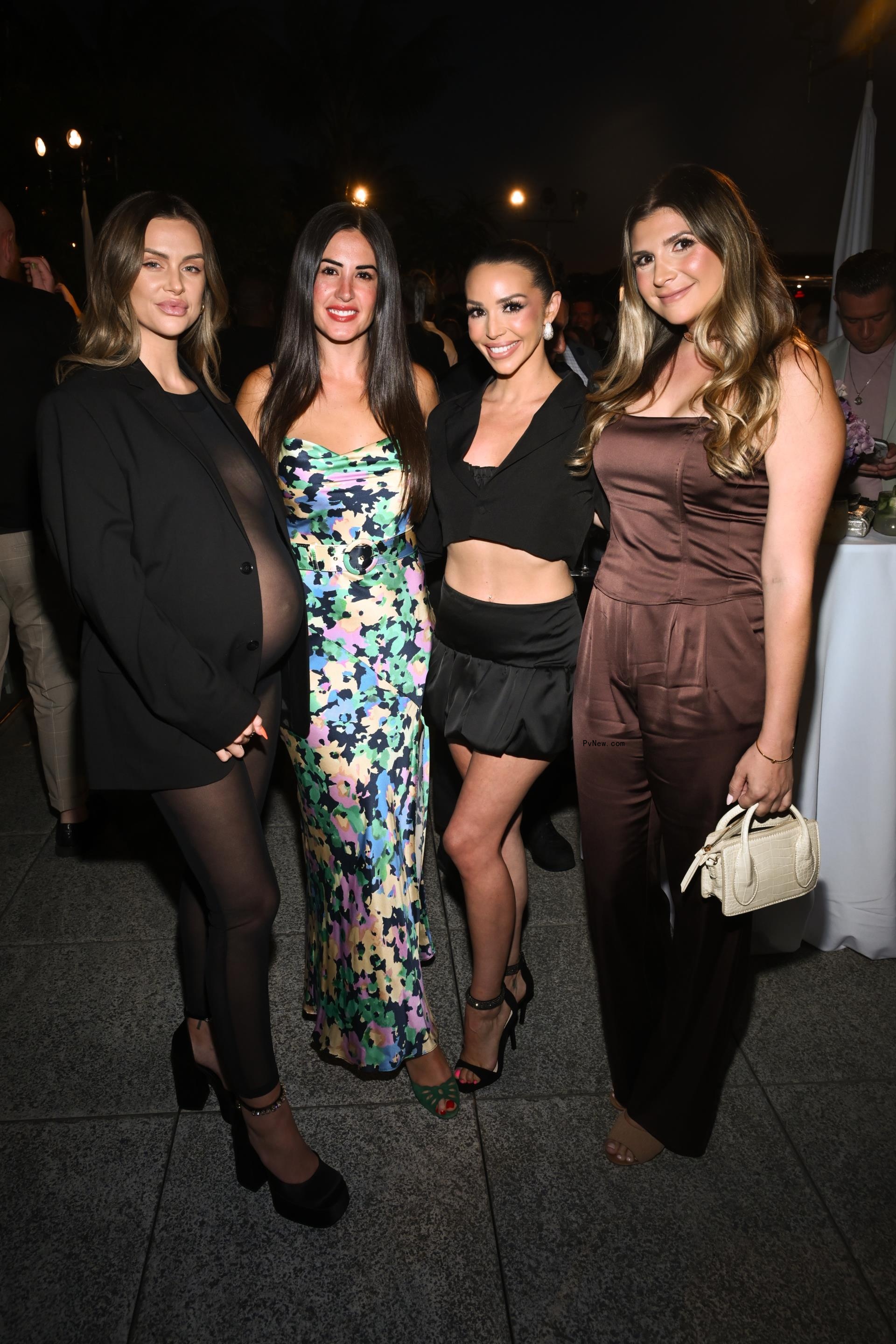 Lala Kent, Michelle Lally, Scheana Shay and Janet Caperna posing for a photo