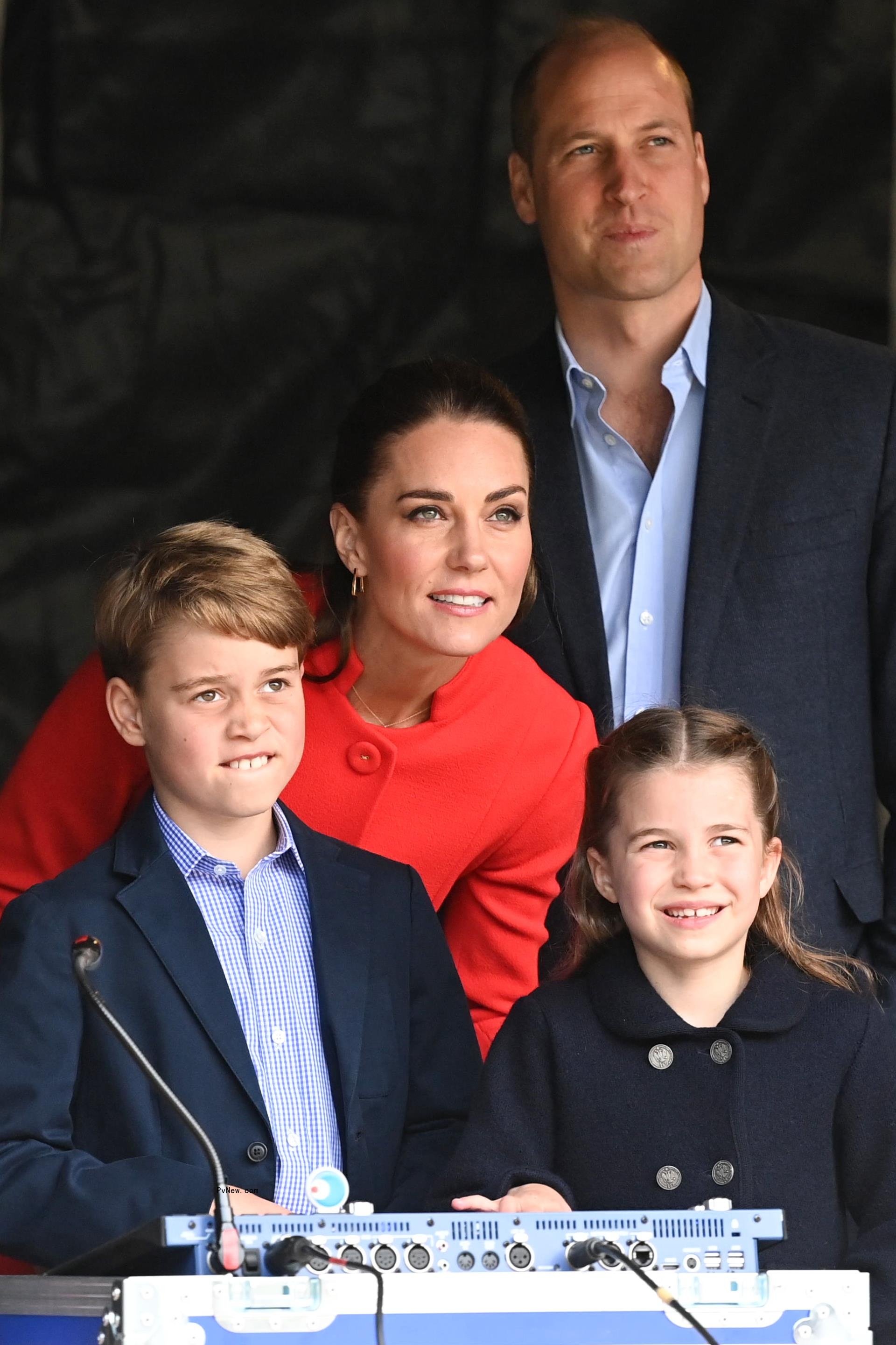 Prince William and his family