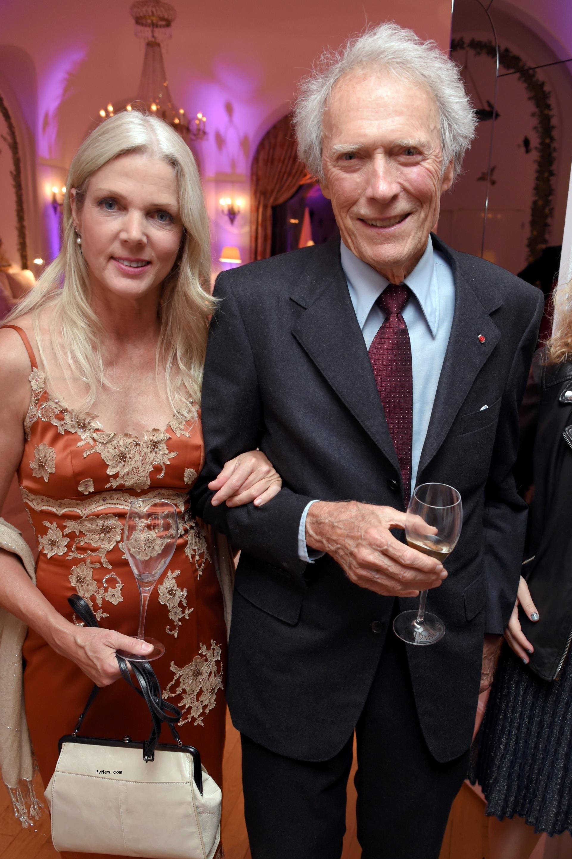 Christina Sandera and Clint Eastwood