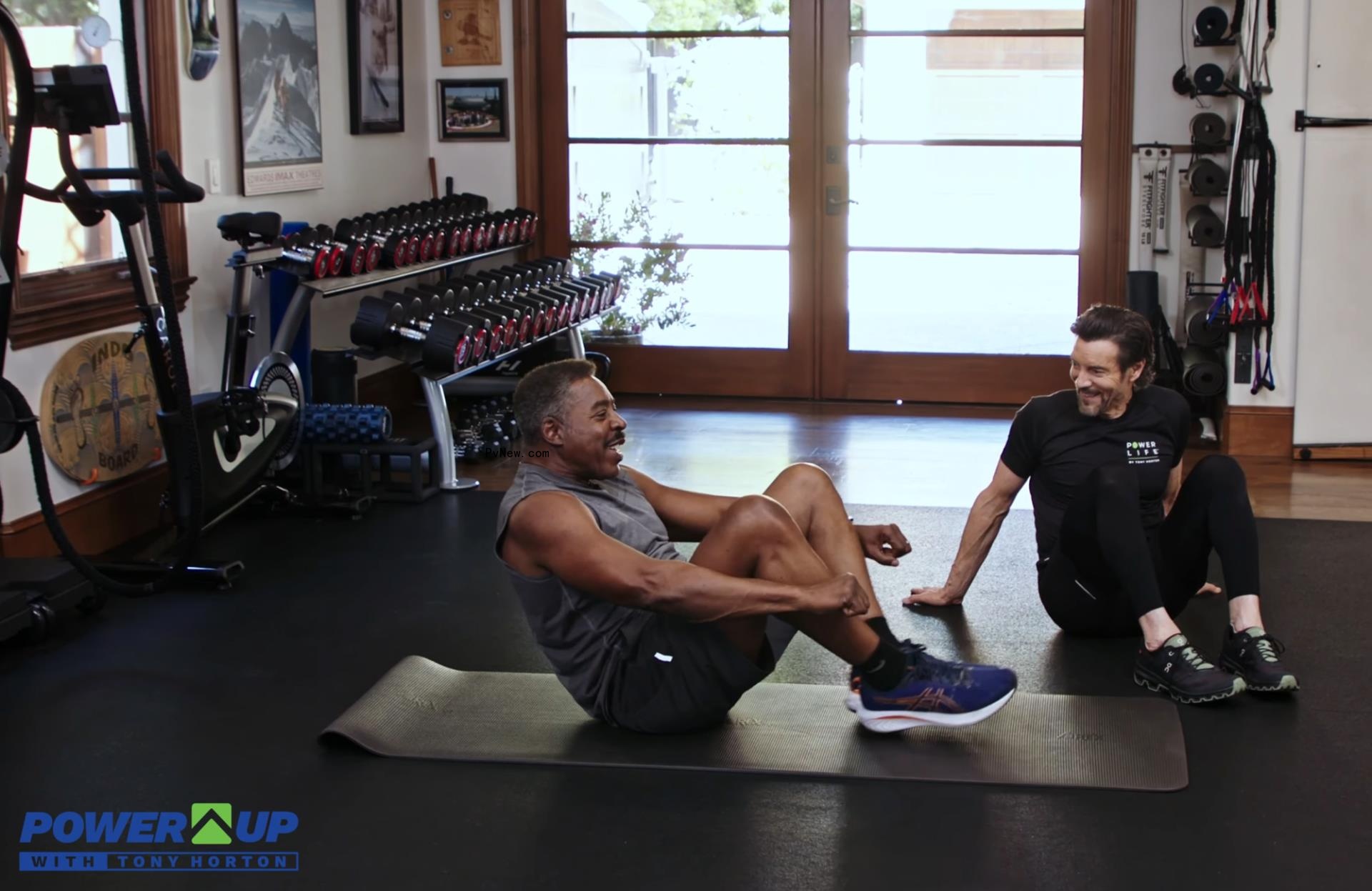 Ernie Hudson and Tony Horton 