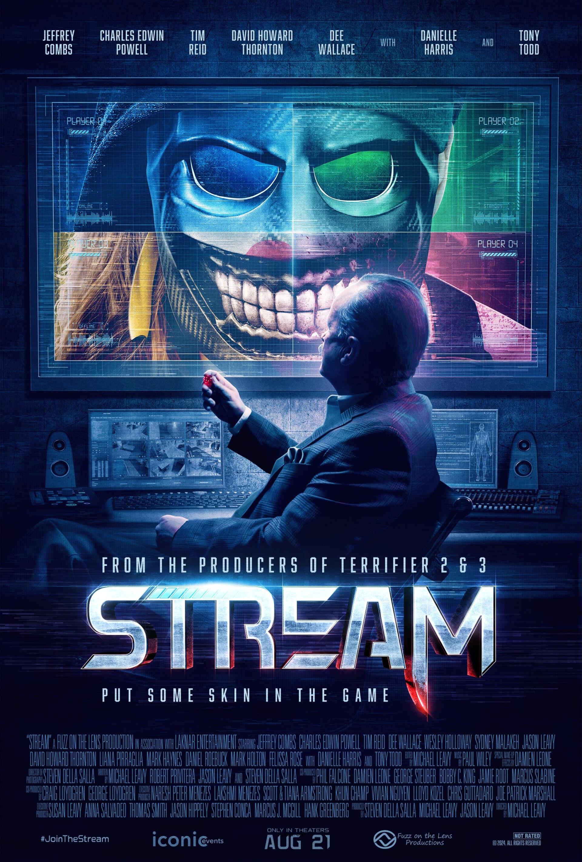 ‘Stream’ Trailer: Gory Slasher From ‘Terrifier’ Team Stars Horror Icons David Howard Thornton, Jeffrey Combs, Danielle Harris and Tony Todd