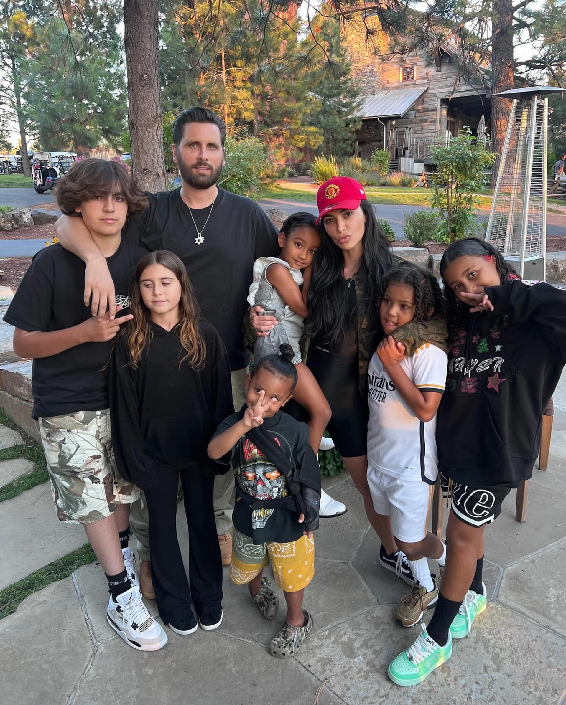 Scott and Mason Disick