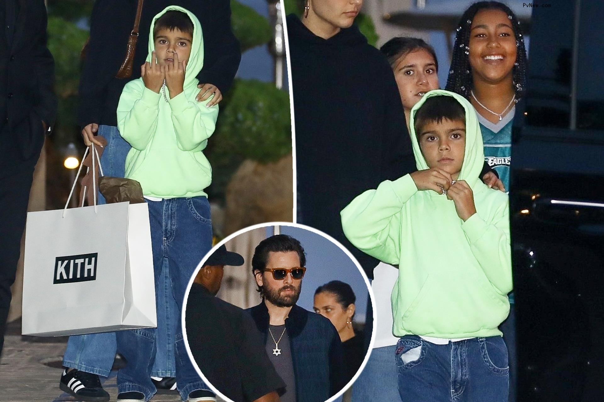 Scott Disick and Reign Disick