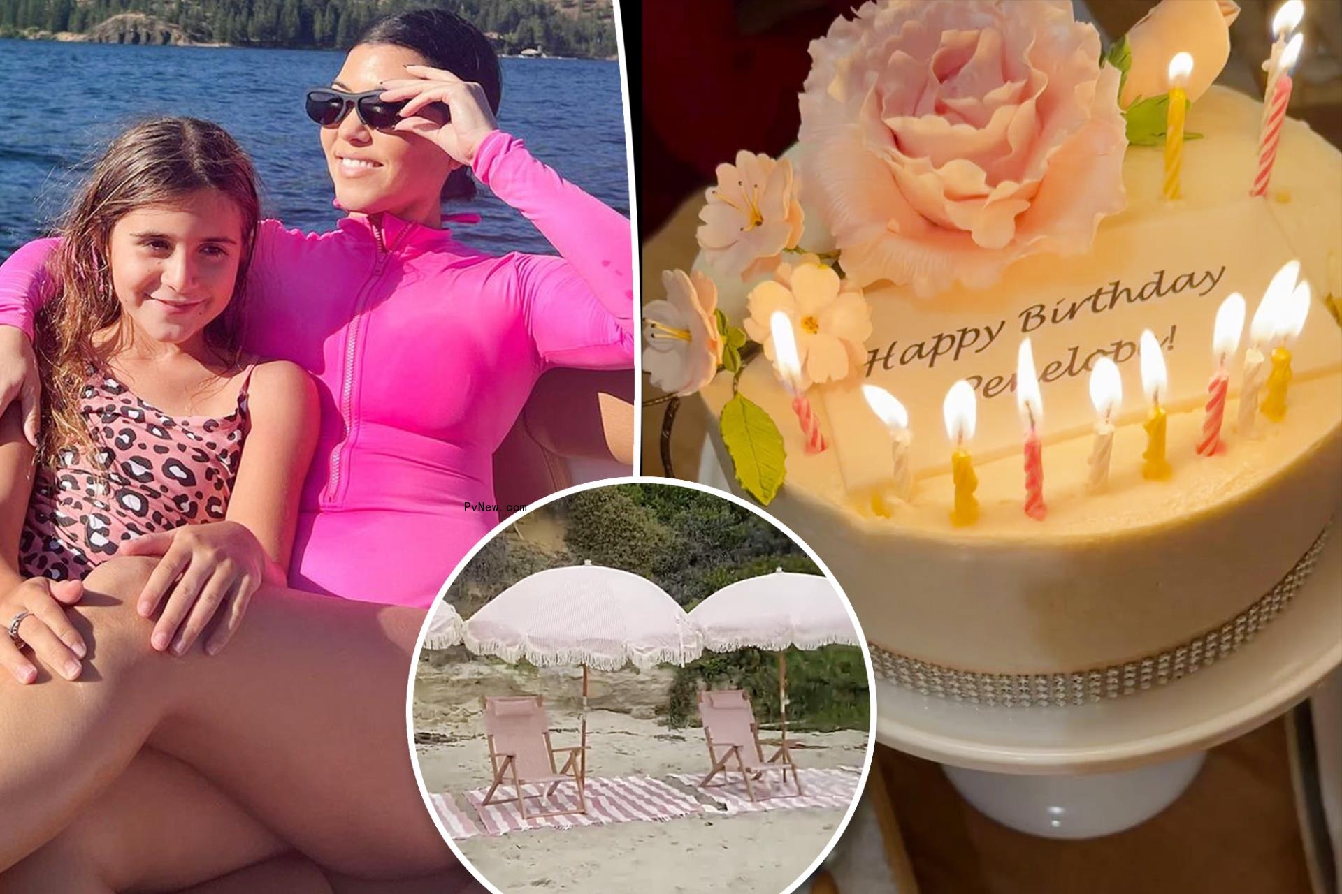 Kourtney Kardashian and daughter Penelope