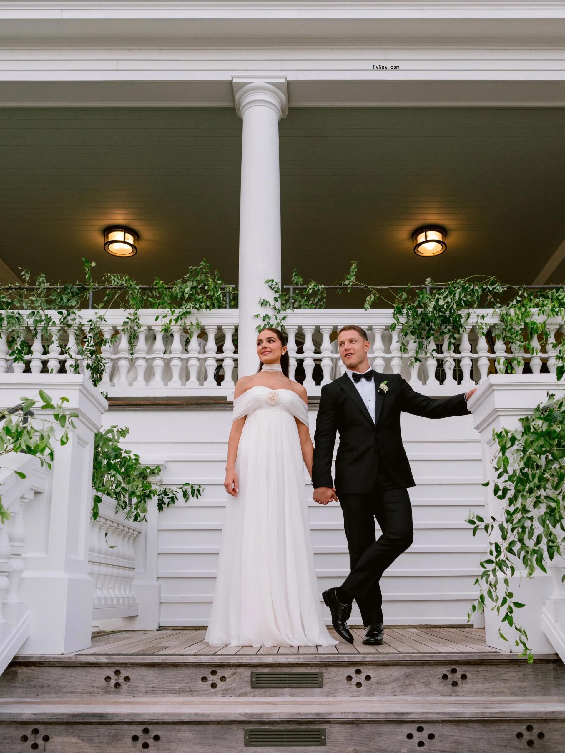 Olivia Culpo and Christian McCaffrey