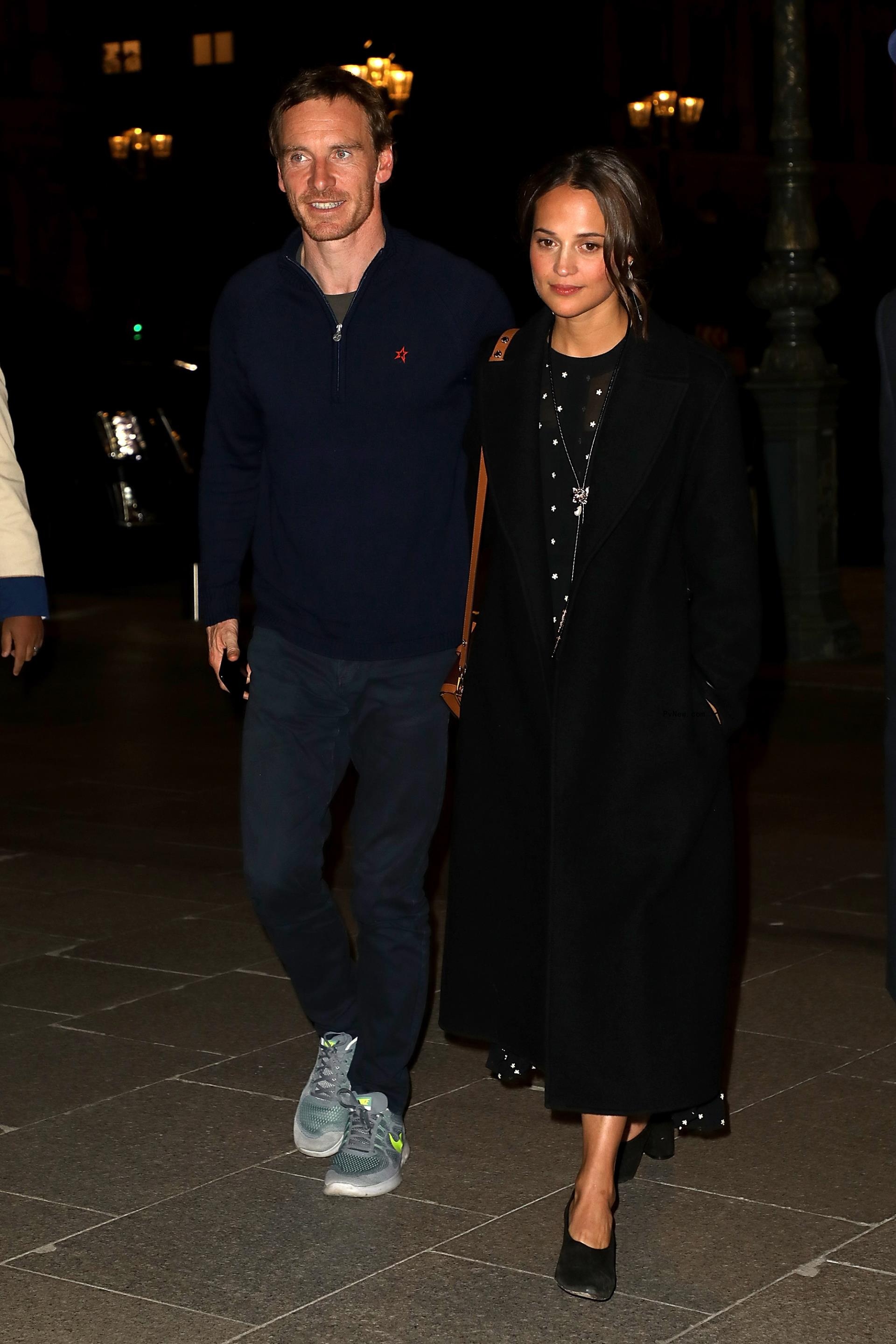 Michael Fassbender and Alicia Vikander