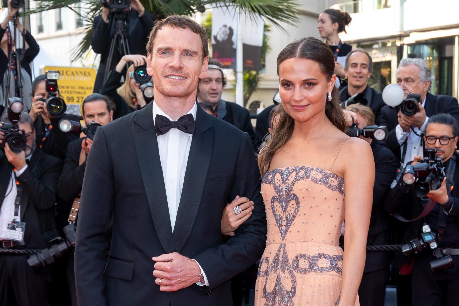 Alicia Vikander and Michael Fassbender