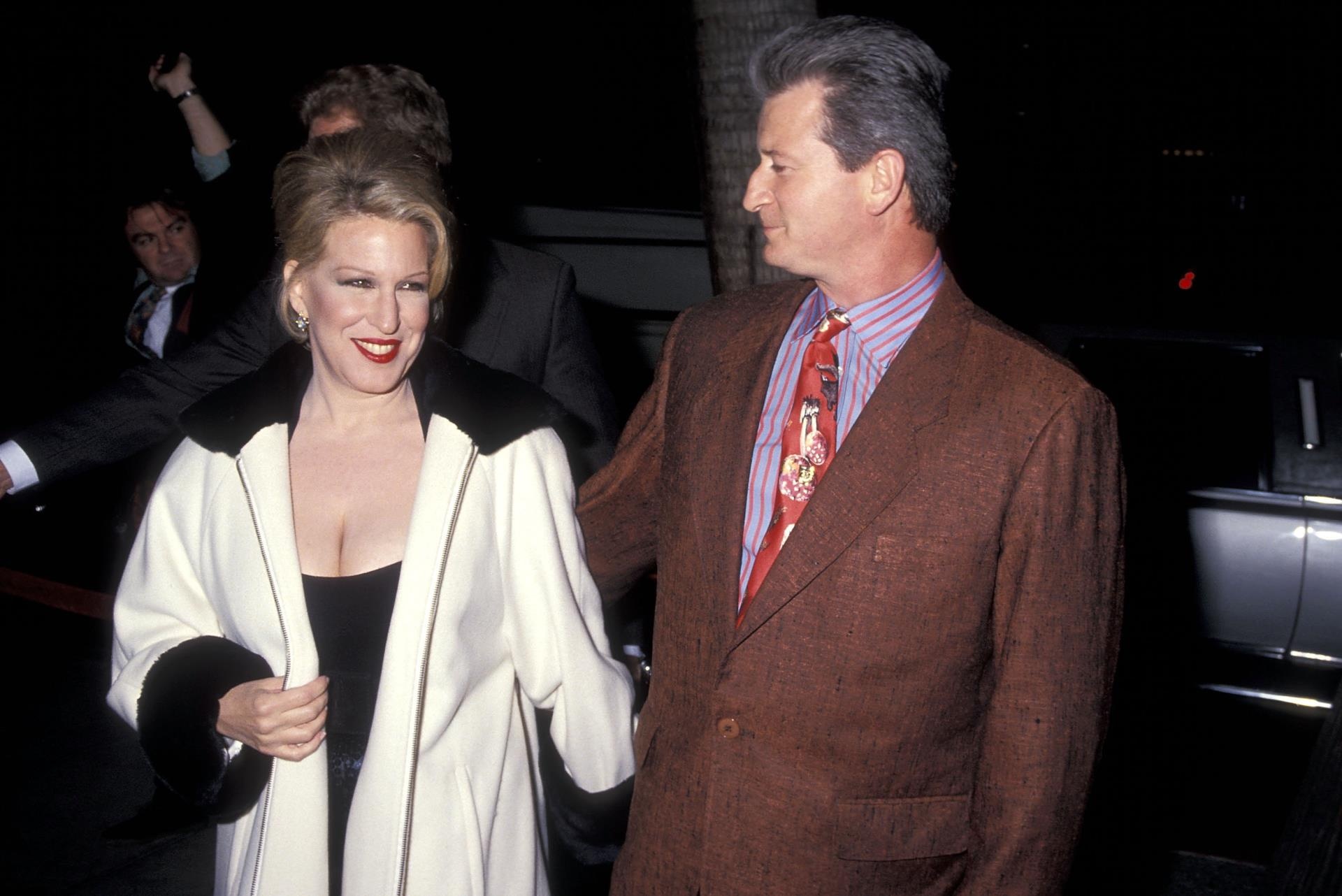 Bette Midler and Martin von Haselberg attend the