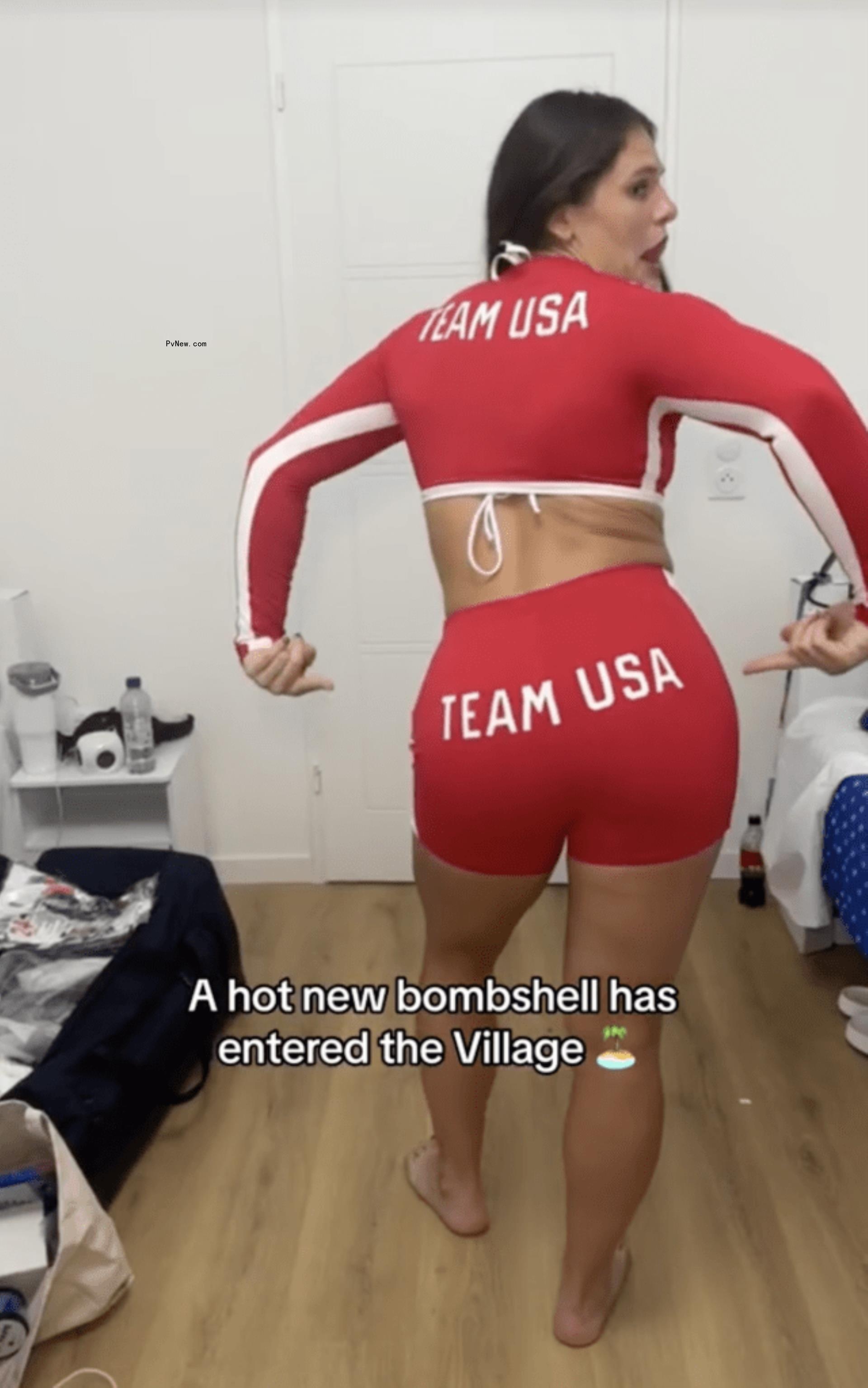 Olympian IIona Maher at the 2024 Olympics