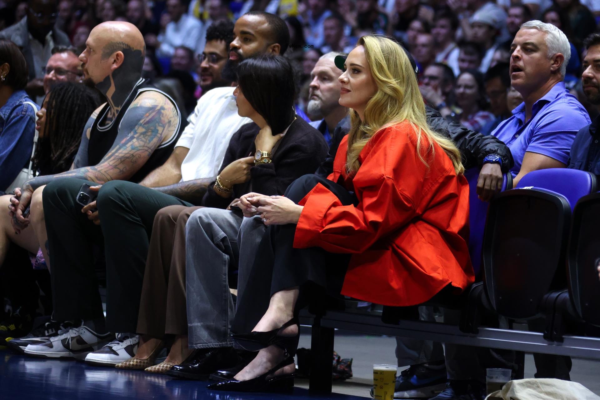 Adele and Rich Paul